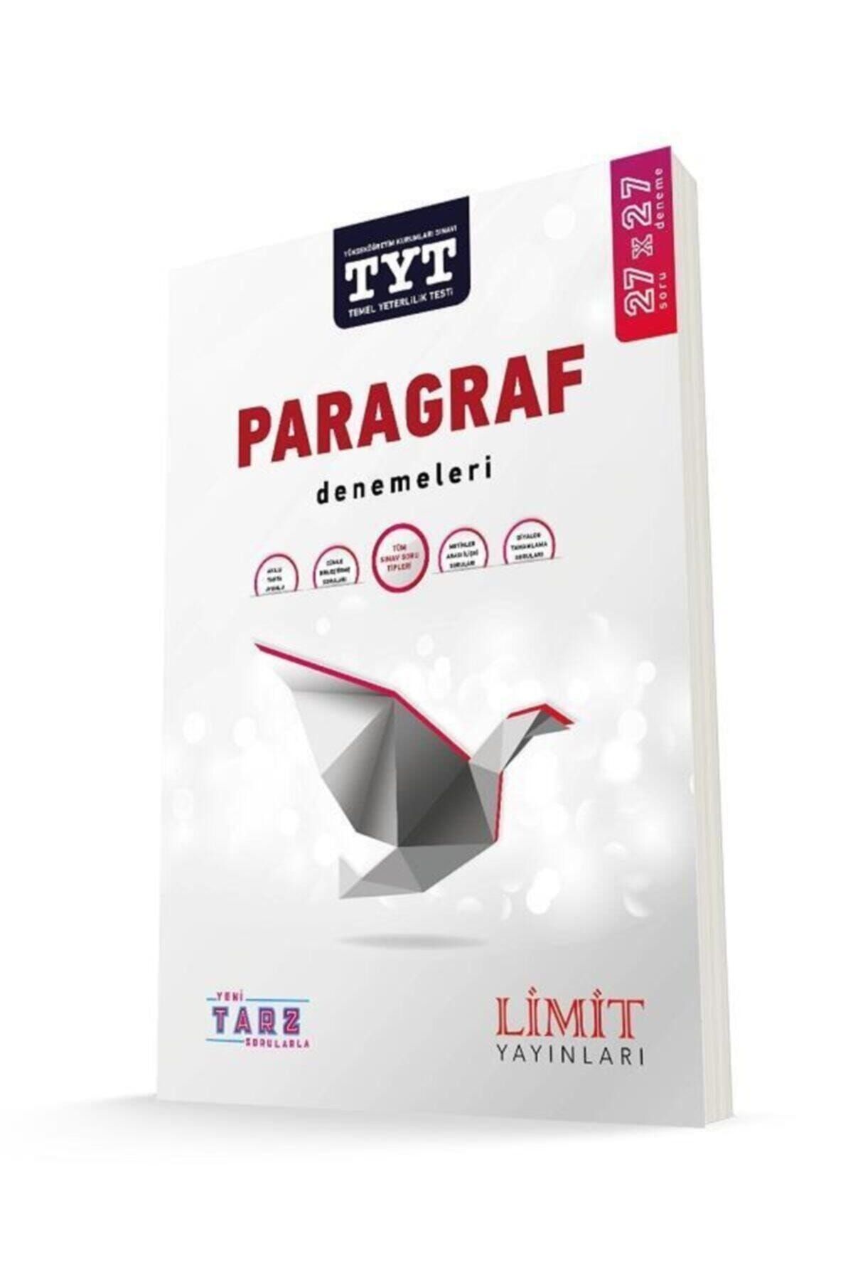 Limit Yayınları Tyt Paragraf Yeni Tarz Sorularla 27x27 Denemeleri
