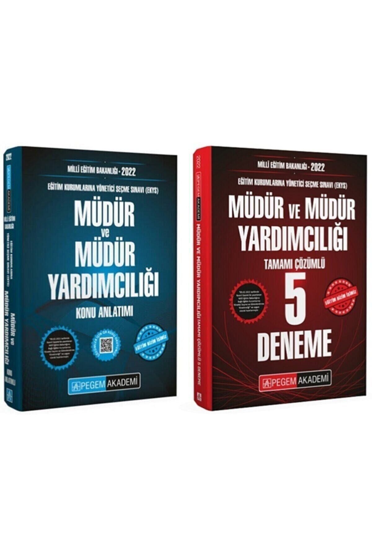 Pegem Akademi Yayıncılık 2022 Meb Ekys Müdür Ve Müdür Yardımcılığı Konu Anlatımı Ve Tamamı Çözümlü 5 Deneme Pegem Akademi