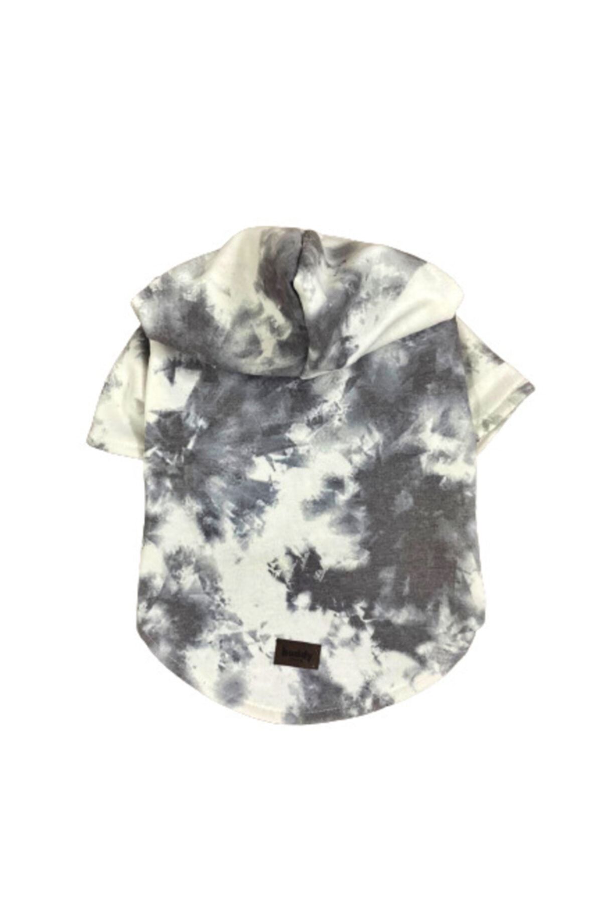 Buddy Store Kedi Köpek Kıyafeti & Elbisesi Kapüşonlu Sweat Model Batik [ L Beden ]