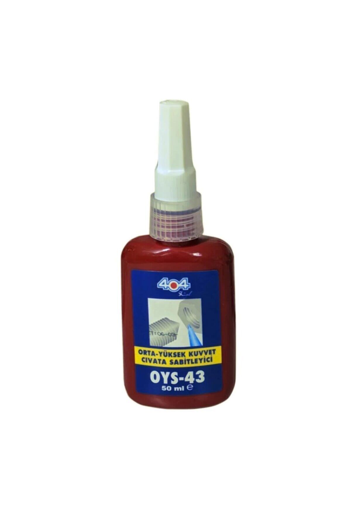 Go İthalat 404 Civata Sabitleyici Orta Yüksek Mukavemet Oys43 (50 Ml)
