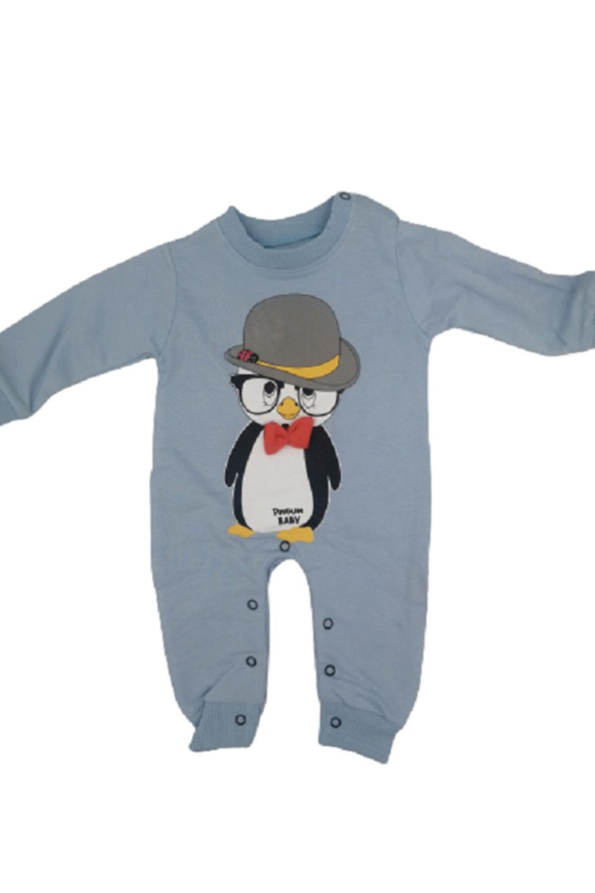 Murat Baby Penguen Baskılı Bebe Tulum