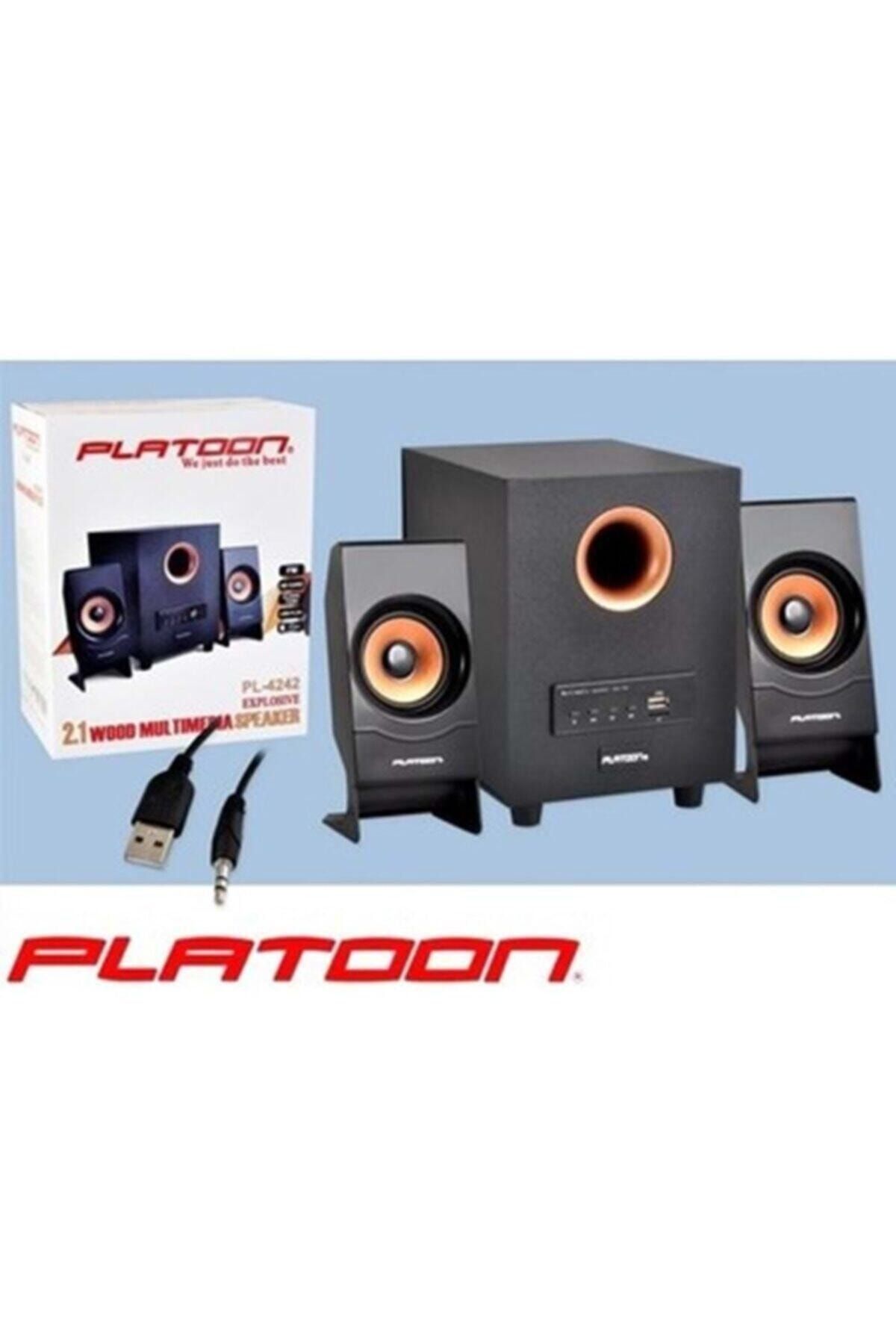 Flix Pl4242 2+1 Usb+radyo+sd Kart+aux Bağlantılı Ses Sistemi