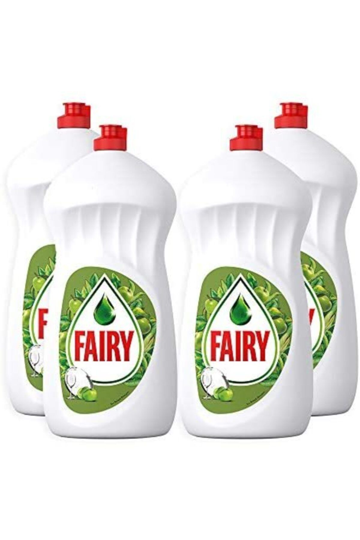 Fairy Bulaşik Deterjani Elma Kokulu 650 Ml X 4 Adet