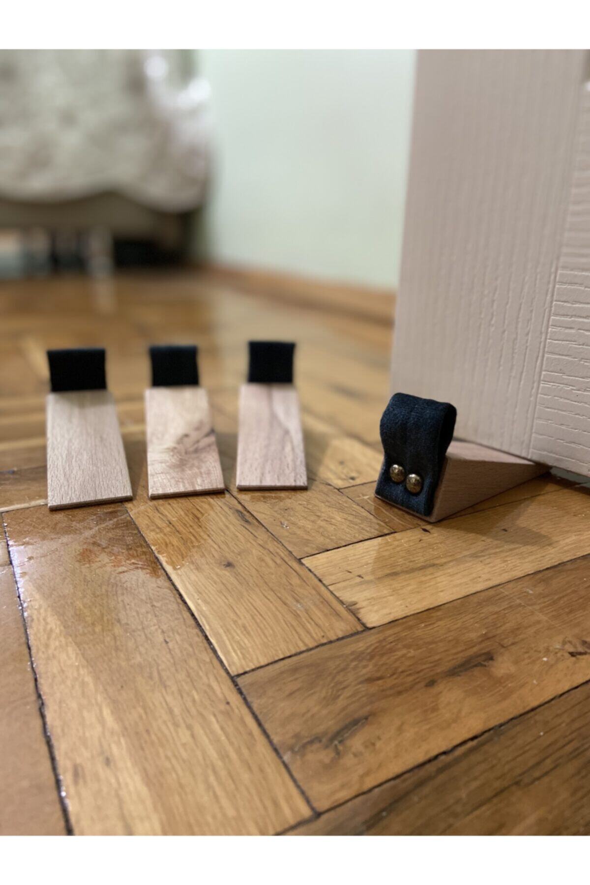KONUK WOODEN 4'lü Kapı Stoperi