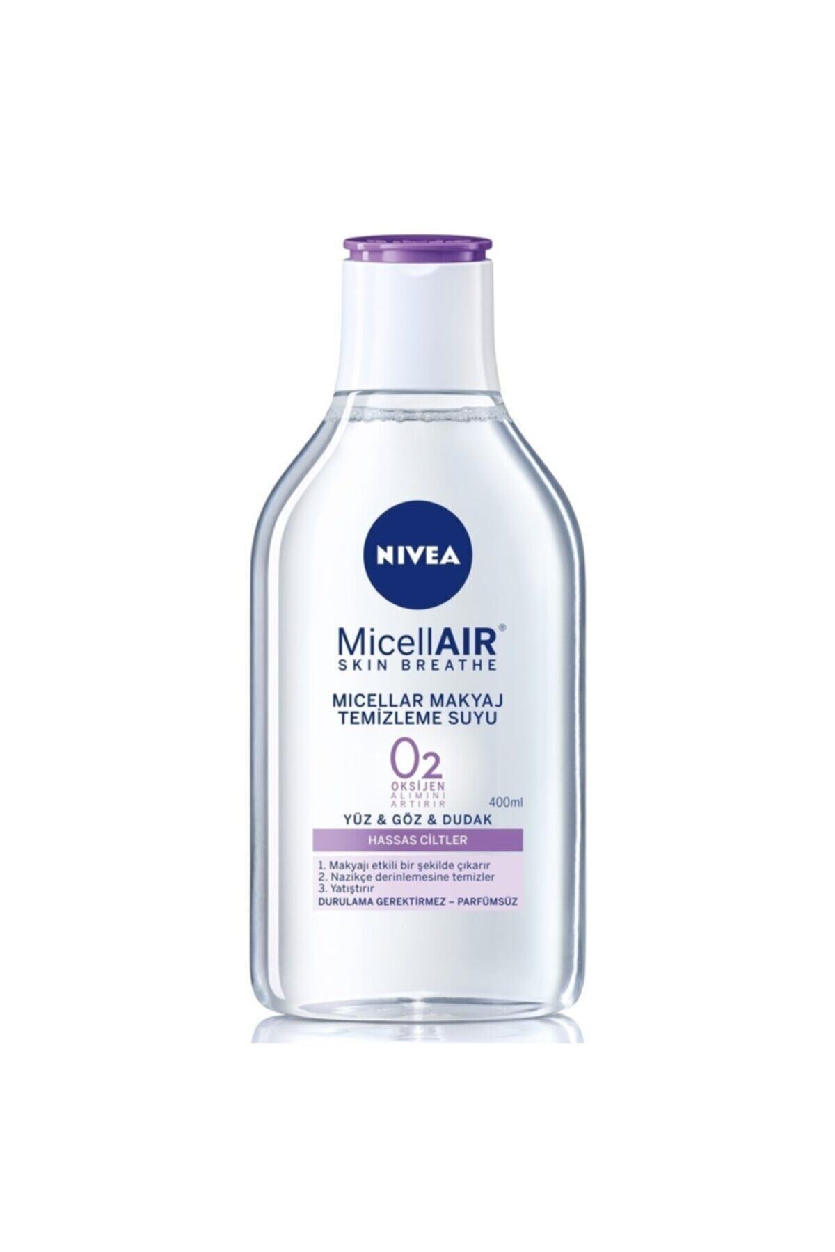 Nivea Micellaır Skın Breathe Makyaj Temizleme Suyu Hassas Ciltler 400 Ml Hassas Ciltler