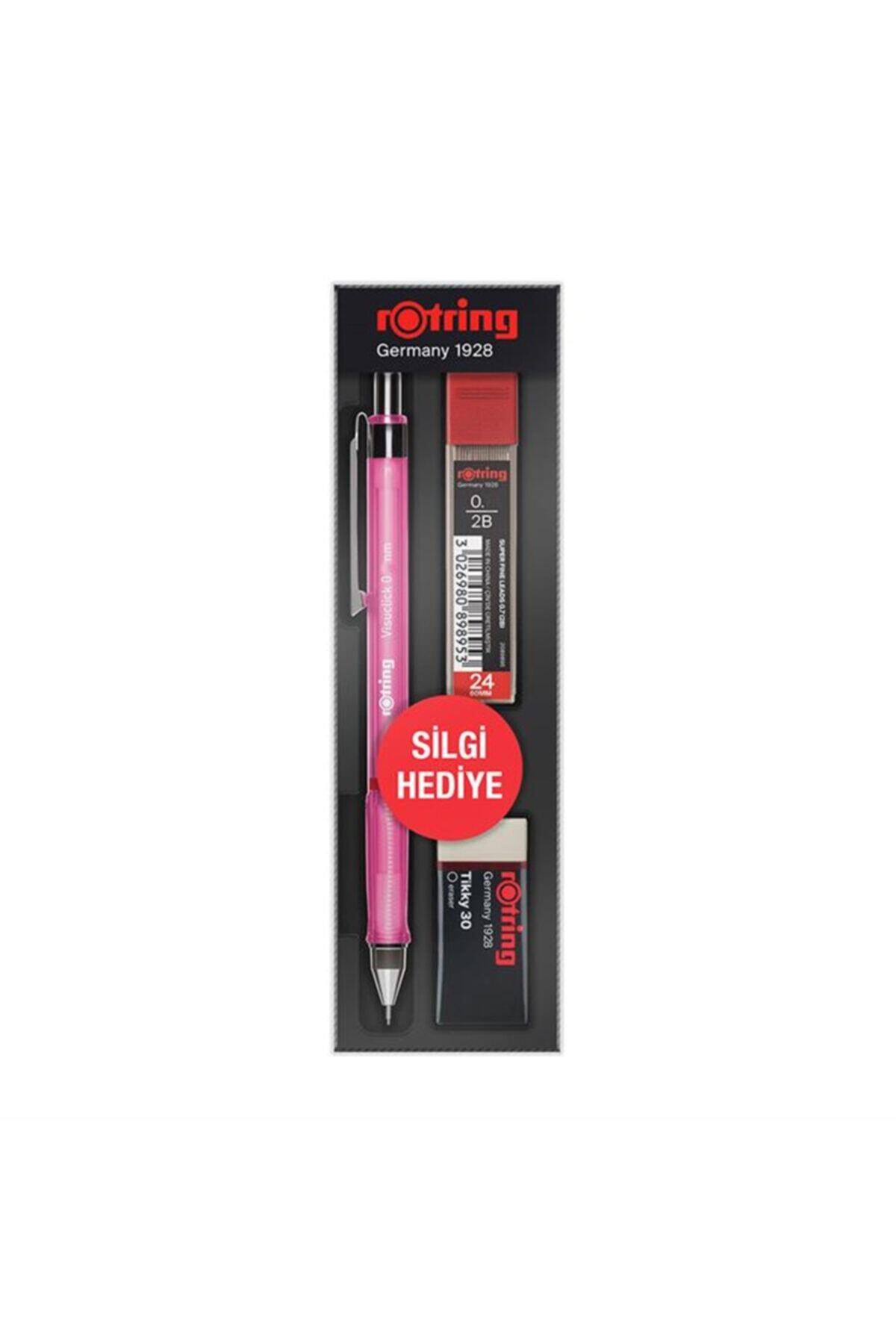 Benetton Rotring Visuclick Versatil Kalem Okul Seti Pembe 0.5 Mm Ro-vk05