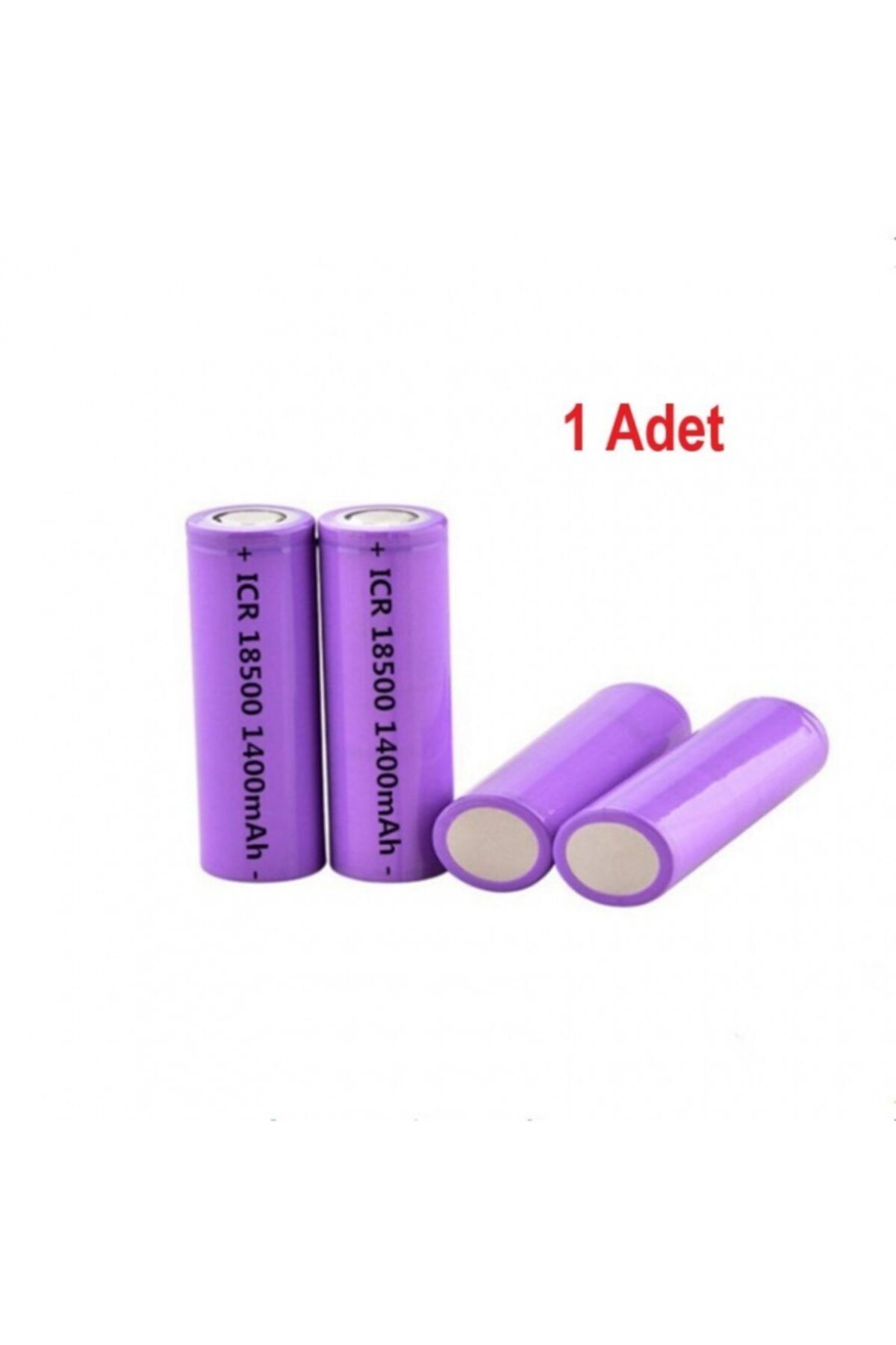 Teksa Li-ion 3.7volt 1400mah 18500 Battery 49*18 Mm 1 Adet