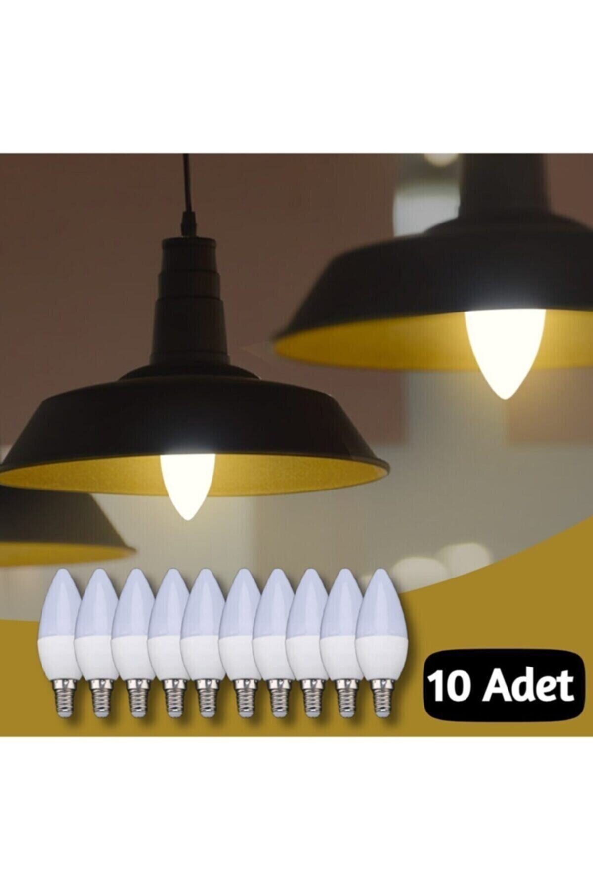 Helios Led Ampul E14 Duy Günışığı Işık Mum Ampul Tasarruflu Led Işık