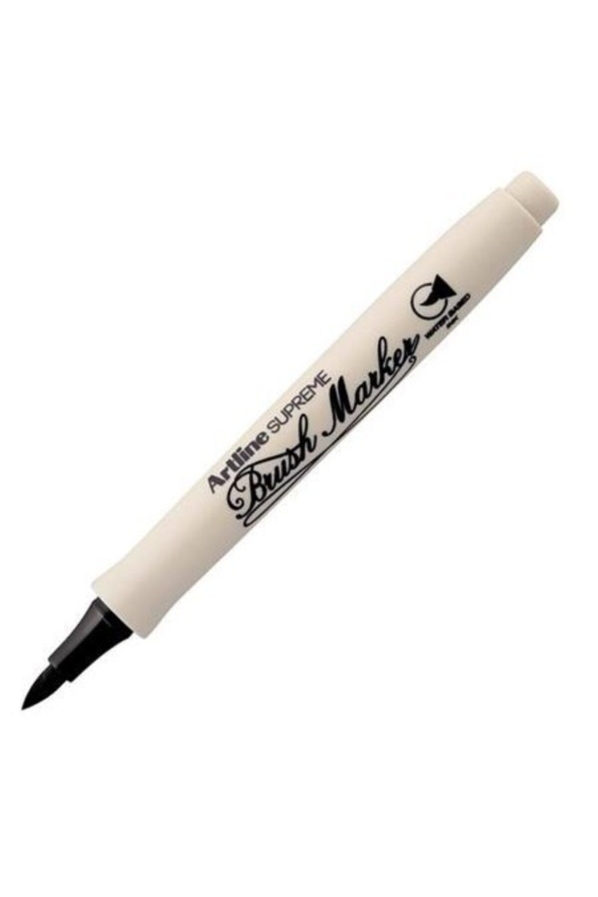artline Supreme Brush Marker Esnek Fırça Uçlu Kalem Siyah