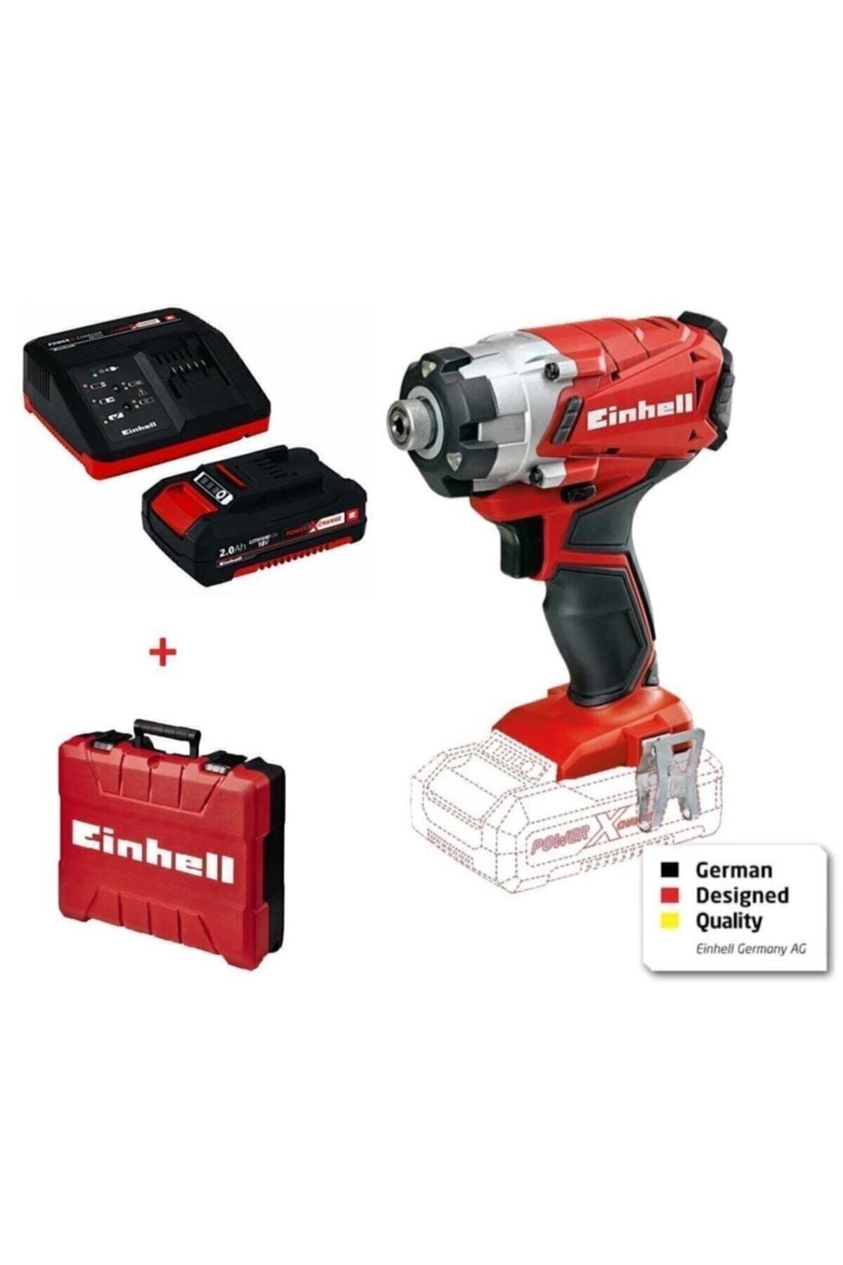 Einhell Te-cı 18/1 Li 1x2.0ah Çantalı Şarjlı Akülü Darbeli Vidalama