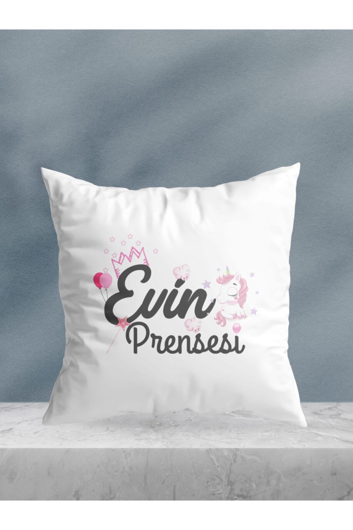 Bahar Home Evin Prensesi Baskılı Yastık