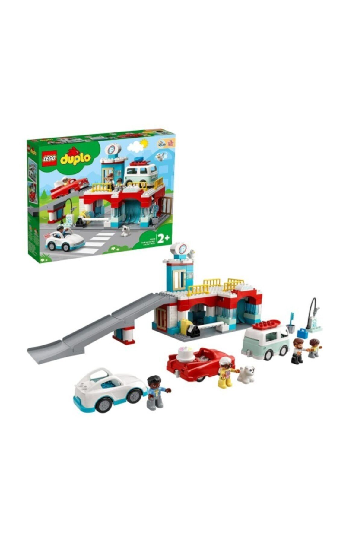 LEGO Duplo Otopark Ve Oto Yıkama 10948 - (112 Parça)