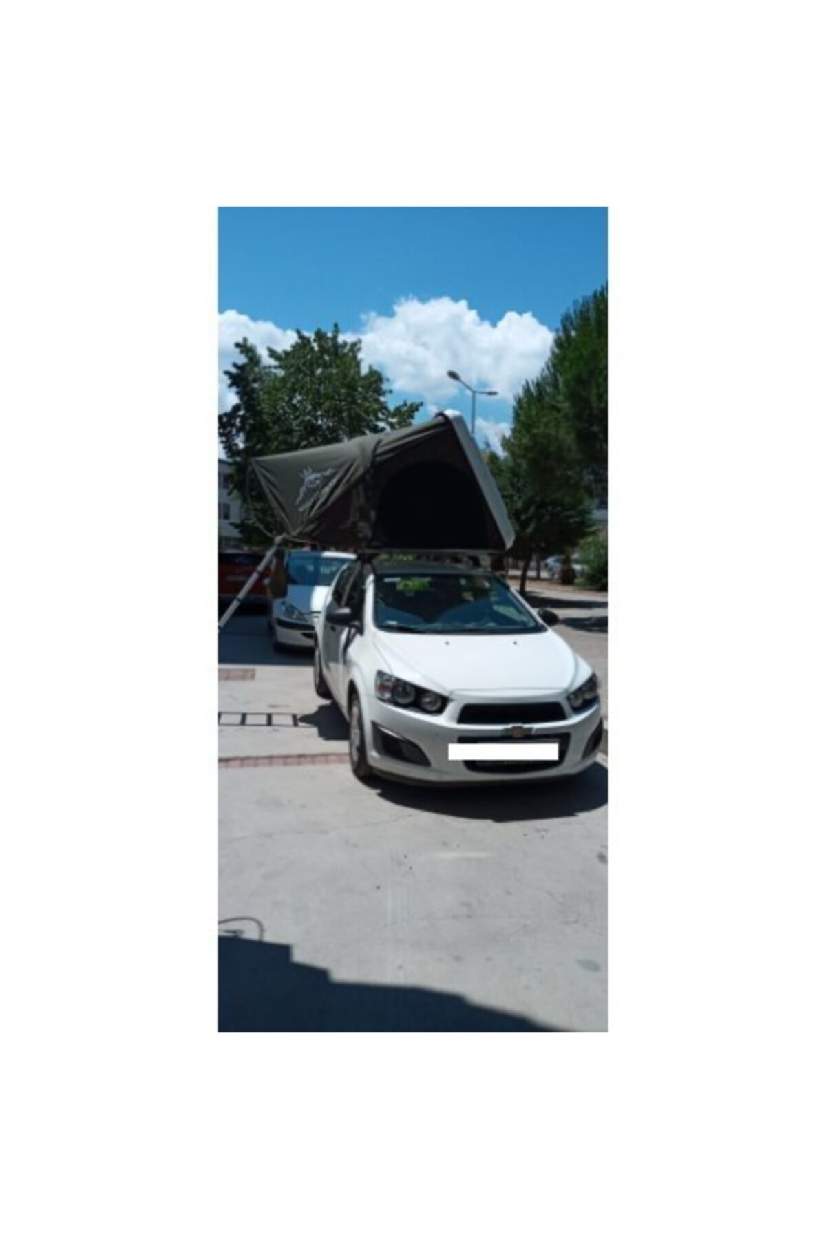 Brothers Camp Araç Üstü Çadır/3 Kişi/mini Aile/kumaş Haki-chevrolet