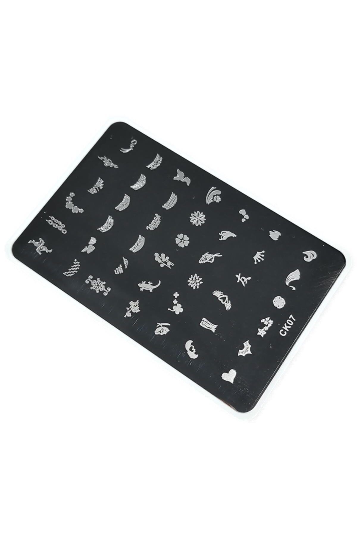 aba nails Nail Art Stamping Baskı Plakası Büyük Boy Xl Ck07