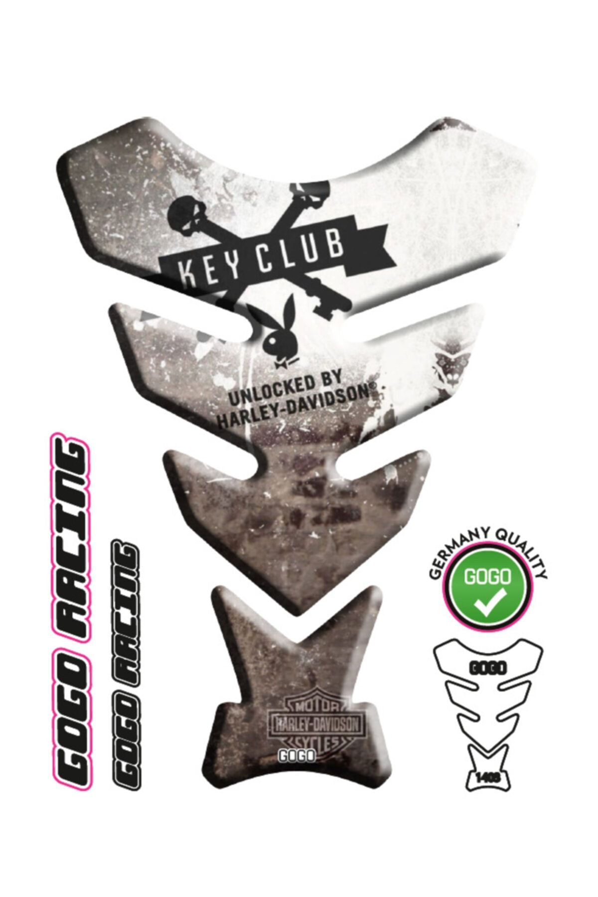 MotoExpressStore Key Club Universal Tank Pad