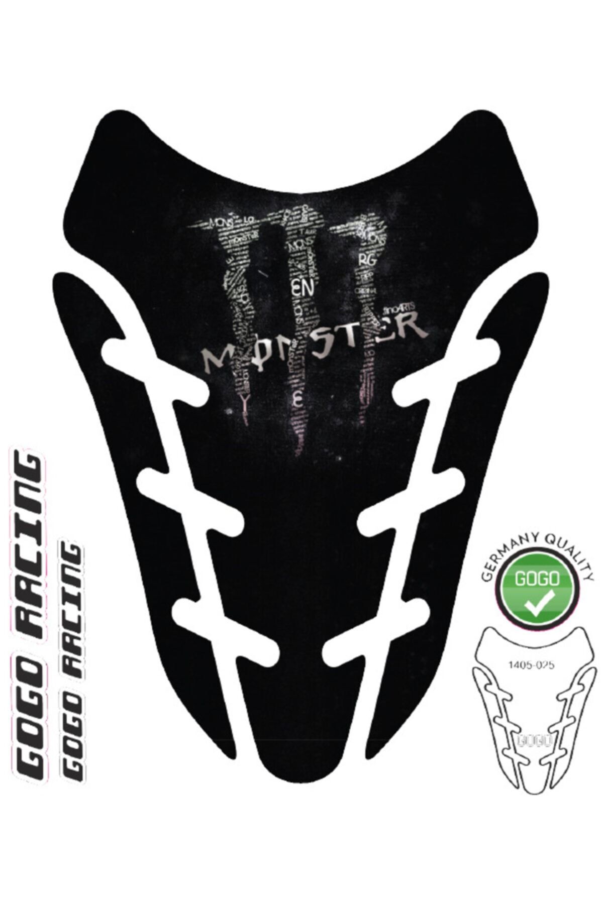 MotoExpressStore Monster Design Universal Tank Pad