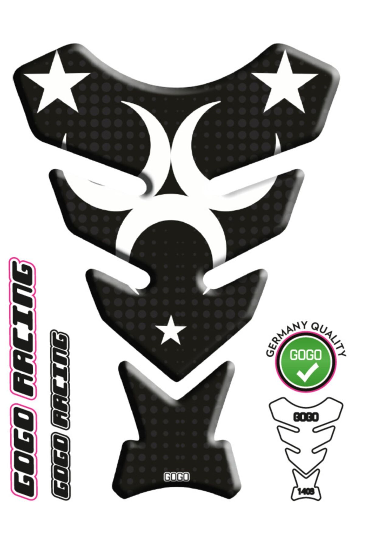 MotoExpressStore Türk Bayrak Universal Tank Pad