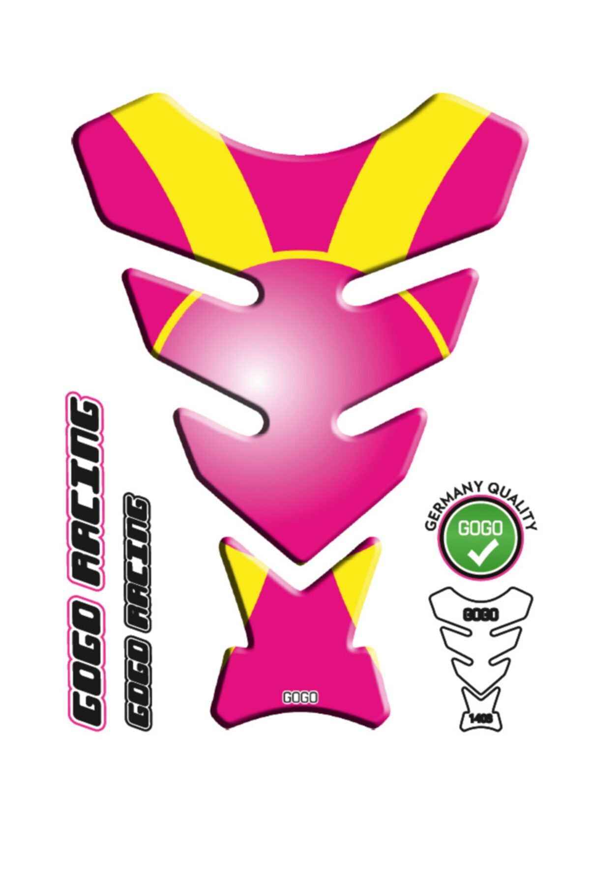 MotoExpressStore Pink Universal Tank Pad