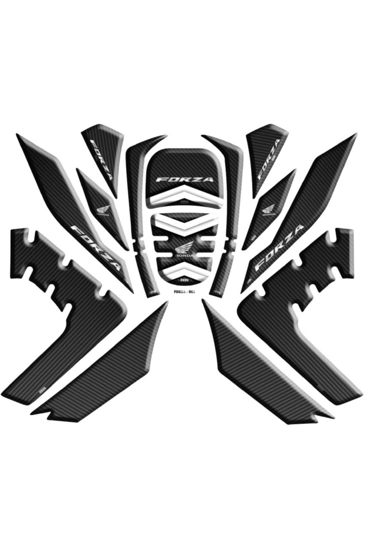 MotoExpressStore Honda Forza 2018-2020 Tank Pad Set