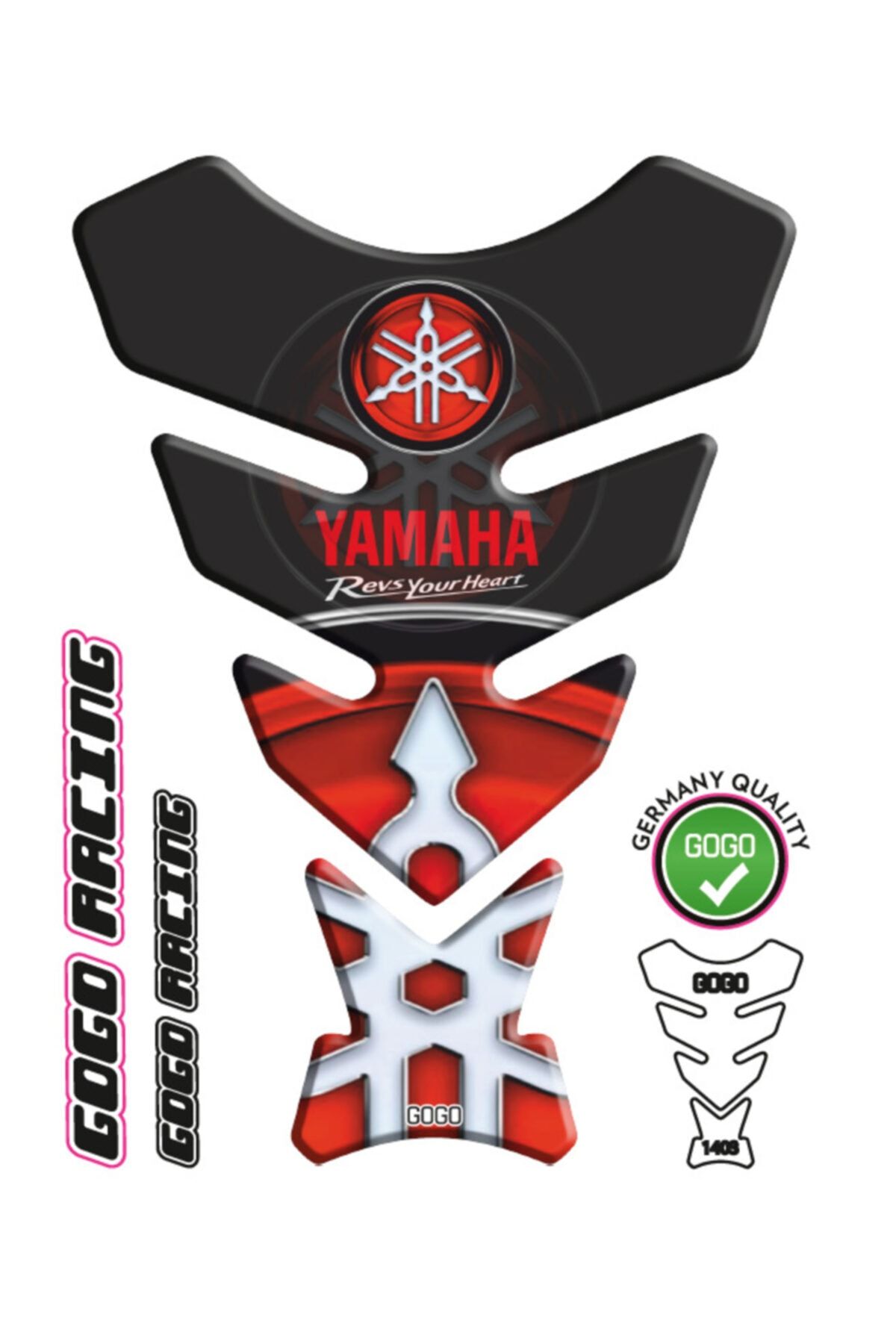 MotoExpressStore Yamaha Universal Tank Pad