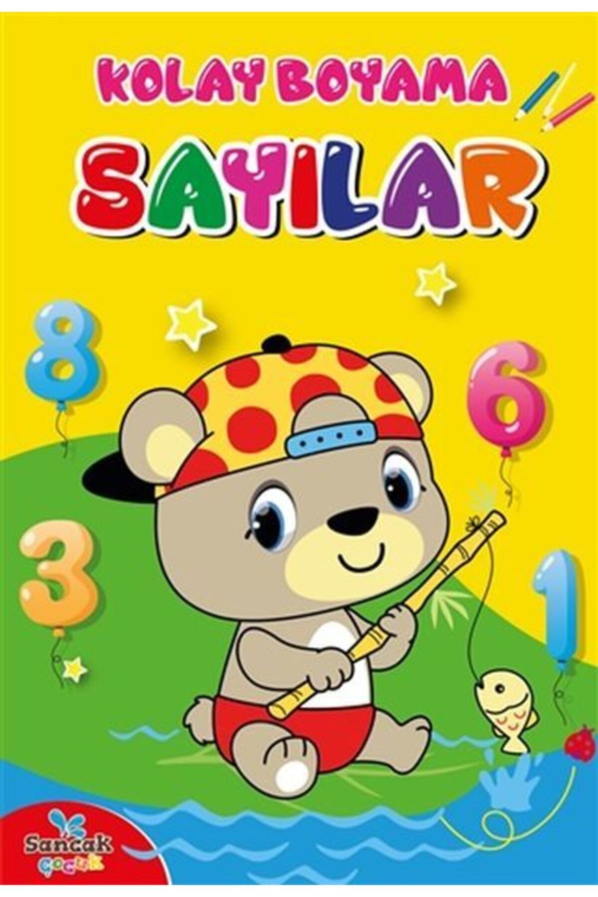 Sancak Çocuk Kolay Boyama - Sayılar