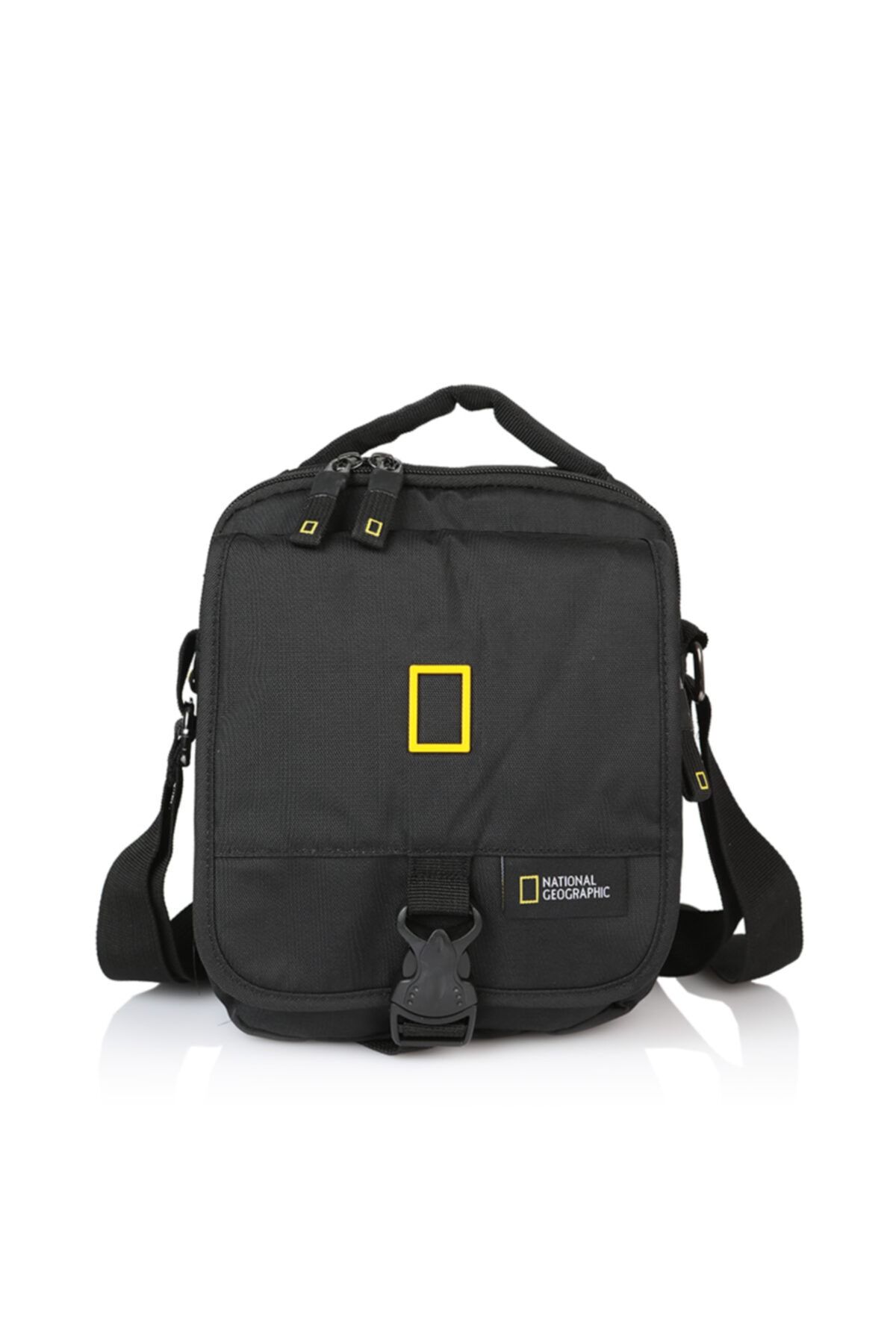 NATIONAL GEOGRAPHIC Tokalı Postacı Askılı Çanta 25x20 Siyah