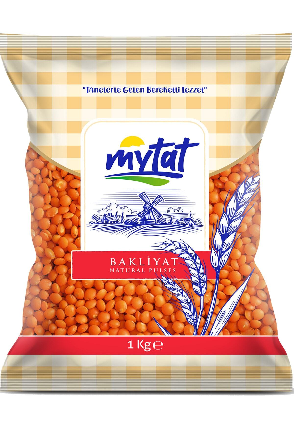 Mytat Doğal Yerli Üretim Kırmızı Mercimek 1kg