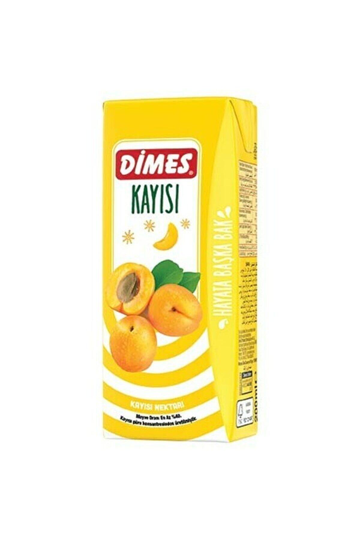 thepassioniz Dimes Meyve Suyu 200ml Kayısı X 27 Adet