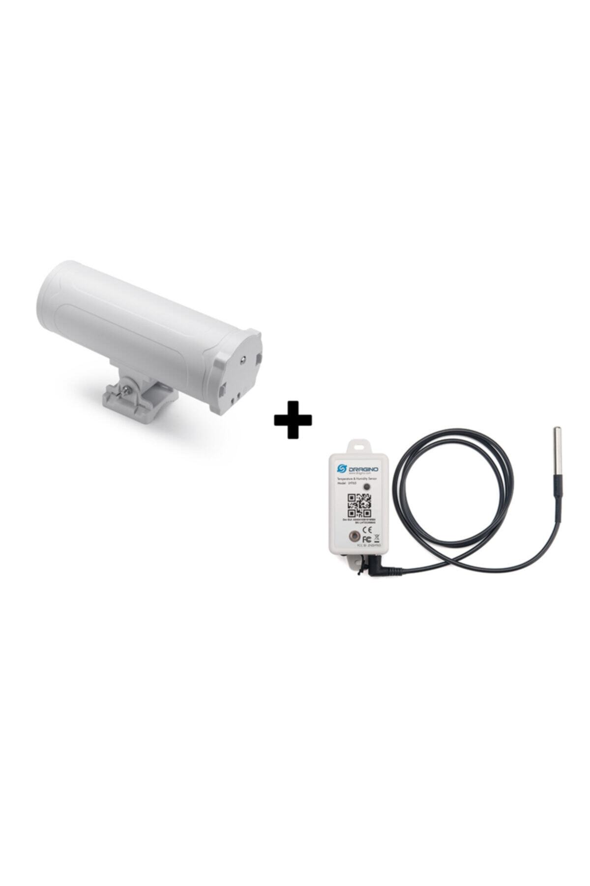 Dragino Lorawan 1+1 Ölçüm Seti Isı Nem Ölçüm Sensörü + Gateway