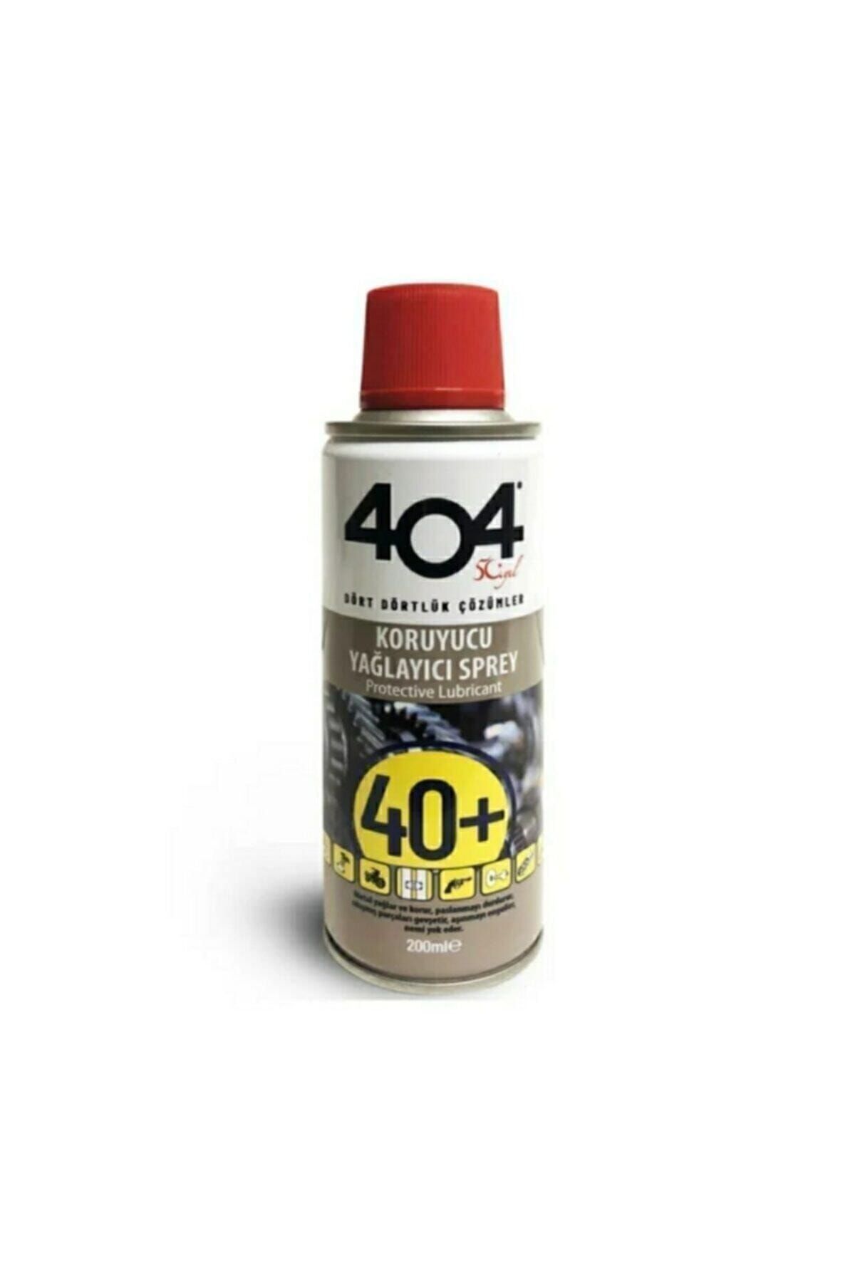 404 Kimya 404 40+ Koruyucu Yağlayıcı Pas Sökücü Sprey 200 Ml