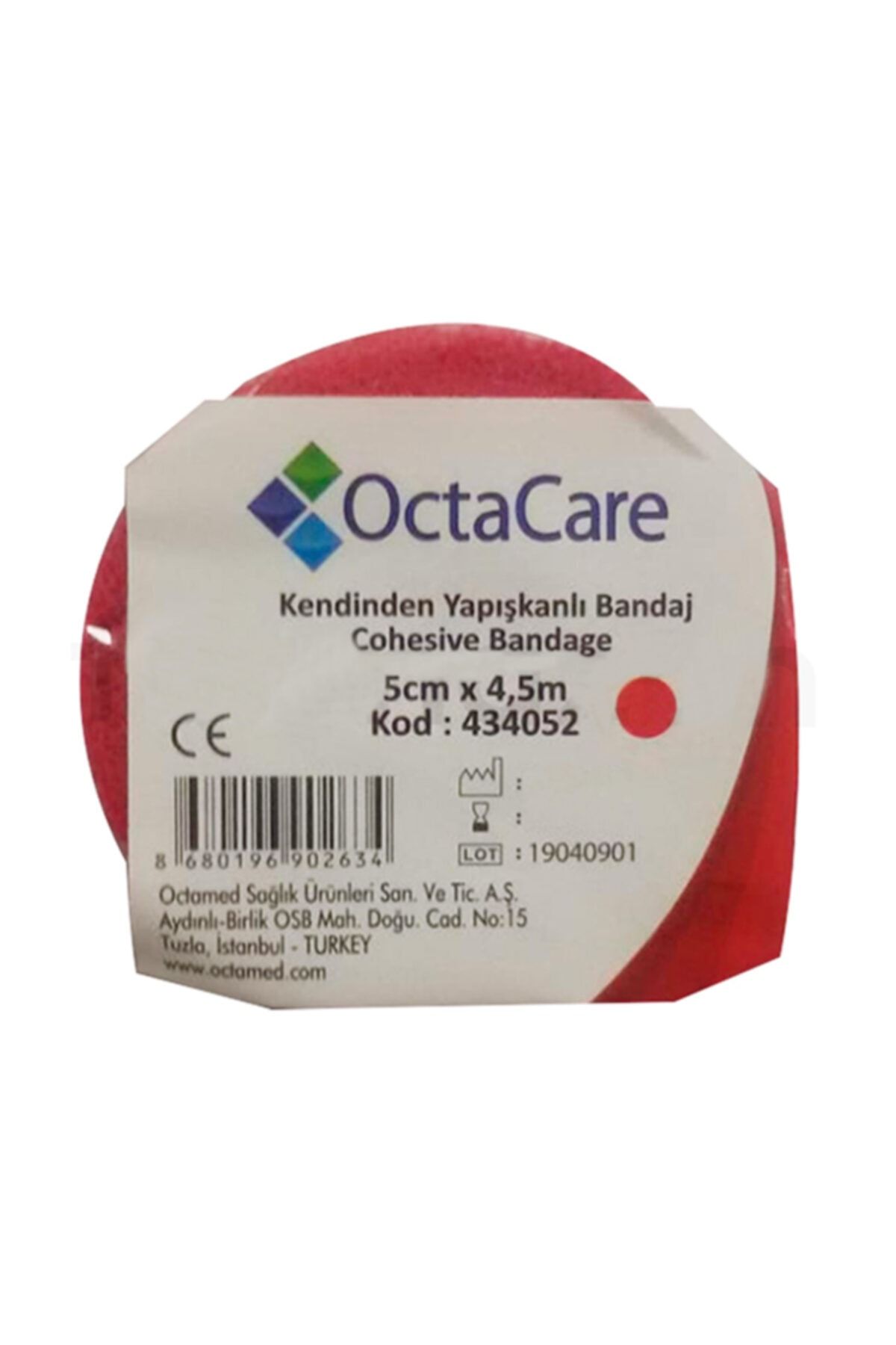 Octacare Kendinden Yapışkanlı Bandaj 5cm*4.5m 1 Adet