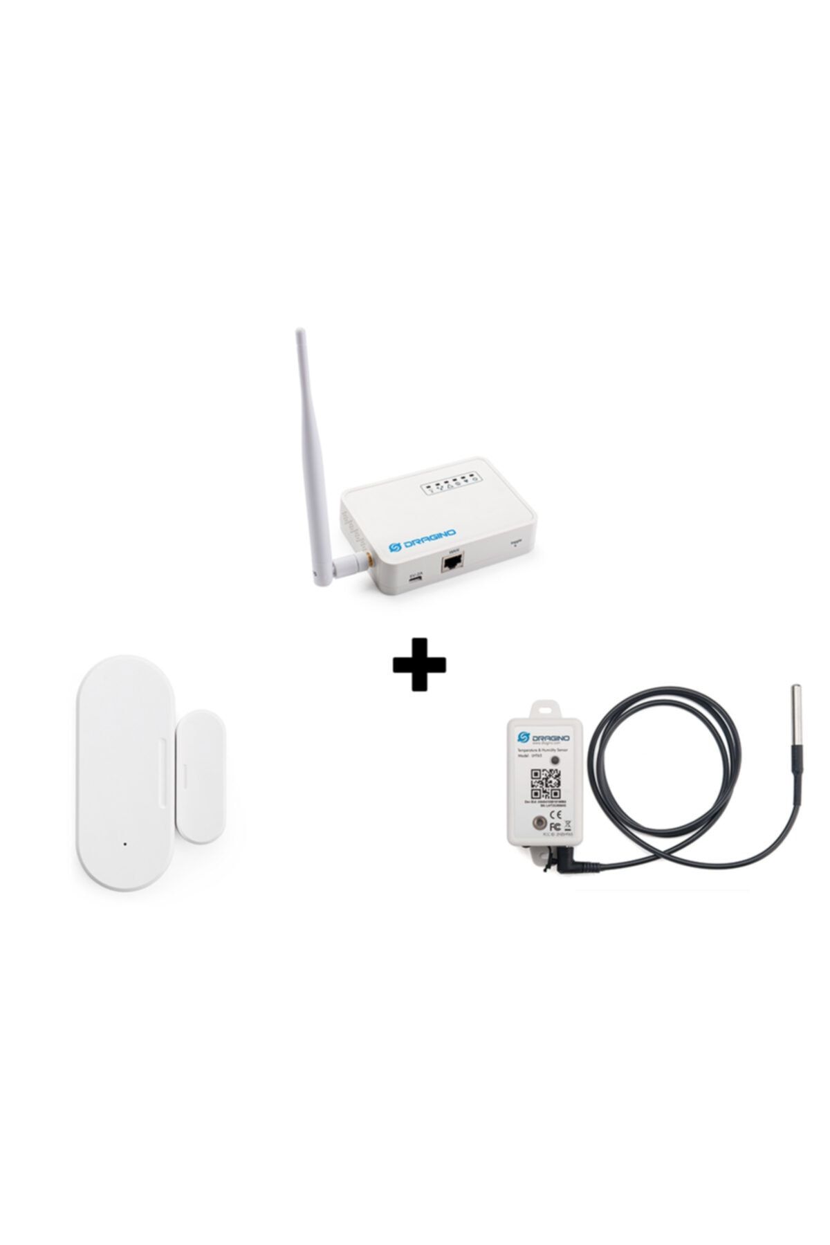 Dragino Lıg16 Lora Wan Gateway 2+1 Kapı Sensörü Ve Hava Sensörü Iç Ortam Takip Seti