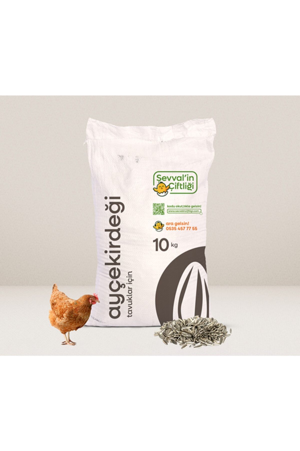 Şevvalin çiftliği 10 Kg Akçekirdeği