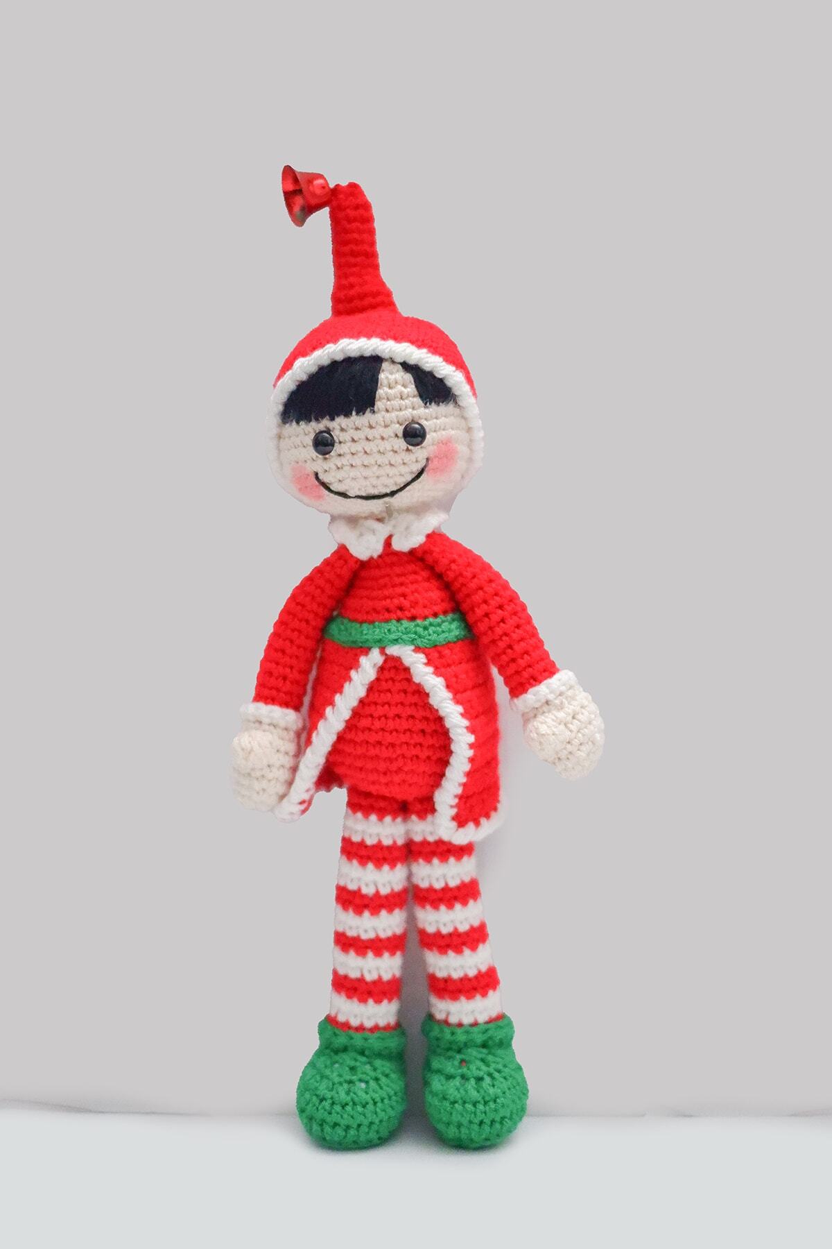 MeralinUğurluBebekleri Organilk Oyuncak- Noel Cini-amigurumi