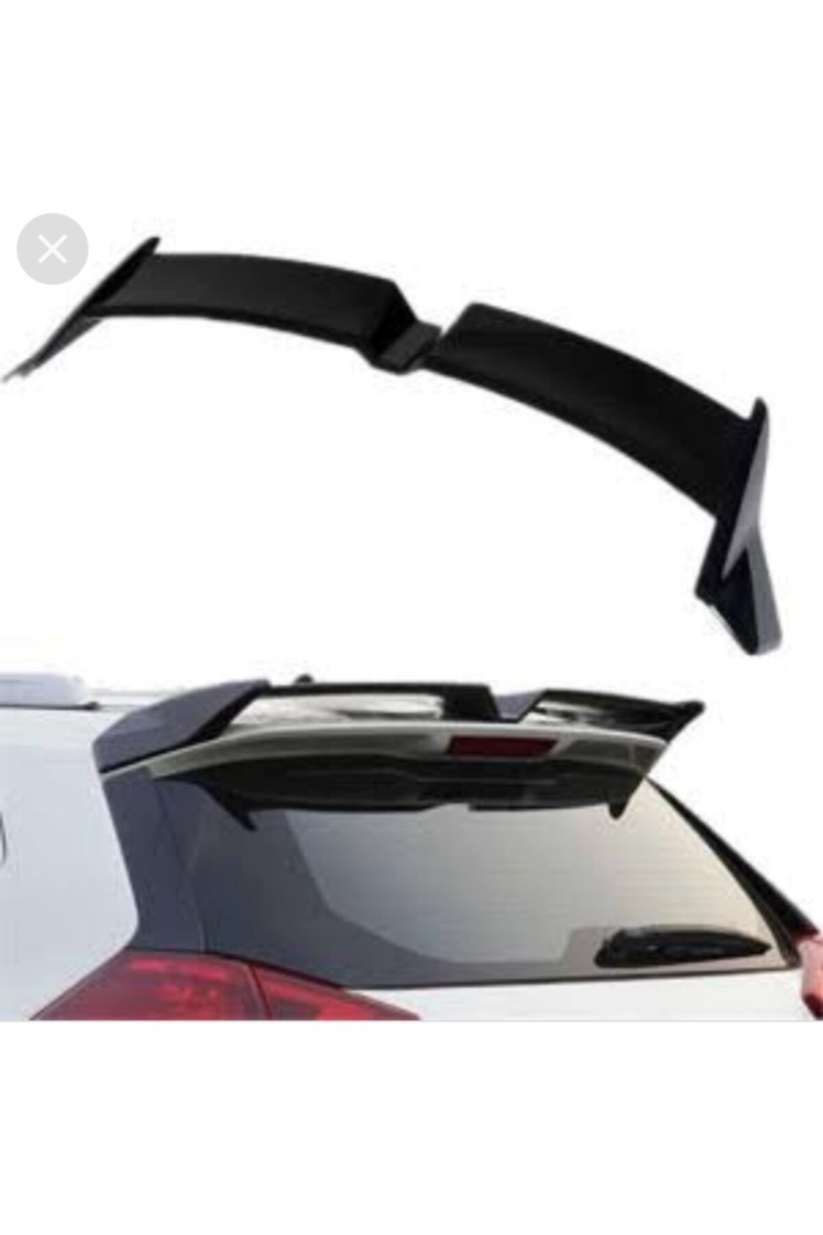 smartspoyler Nissan Qashqai Yarasa Spoiler Astarlı Astarlı