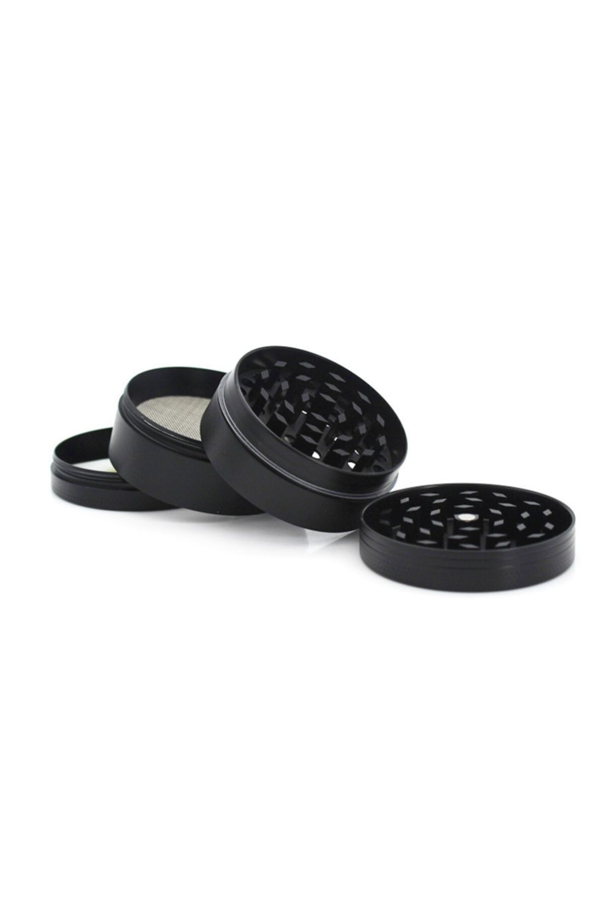 EFOTECH 40mm 4 Katmanlı Paslanmaz Çelik Tutun Baharat Öğütücü Mıknatıslı