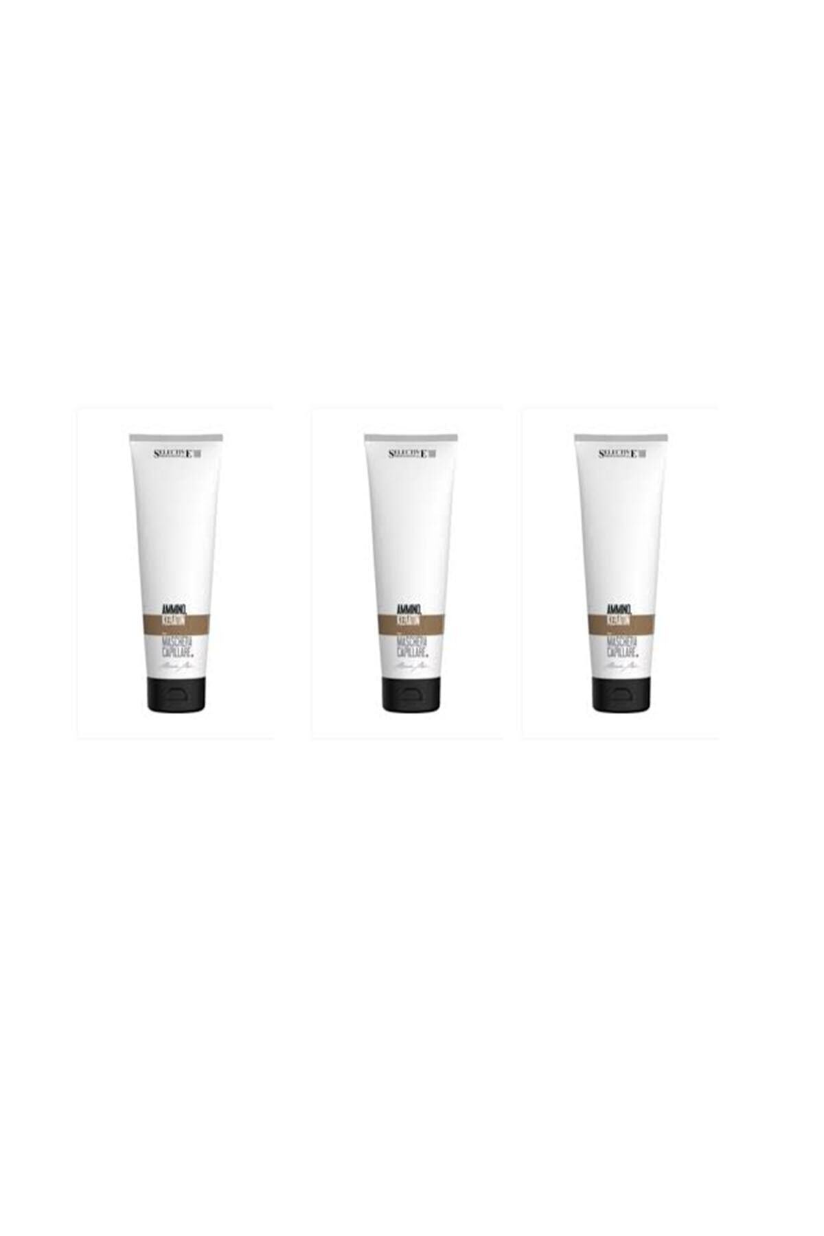 Selective Ammino Keratin Saç Maskesi 300 Ml 3'lü Eko Paket