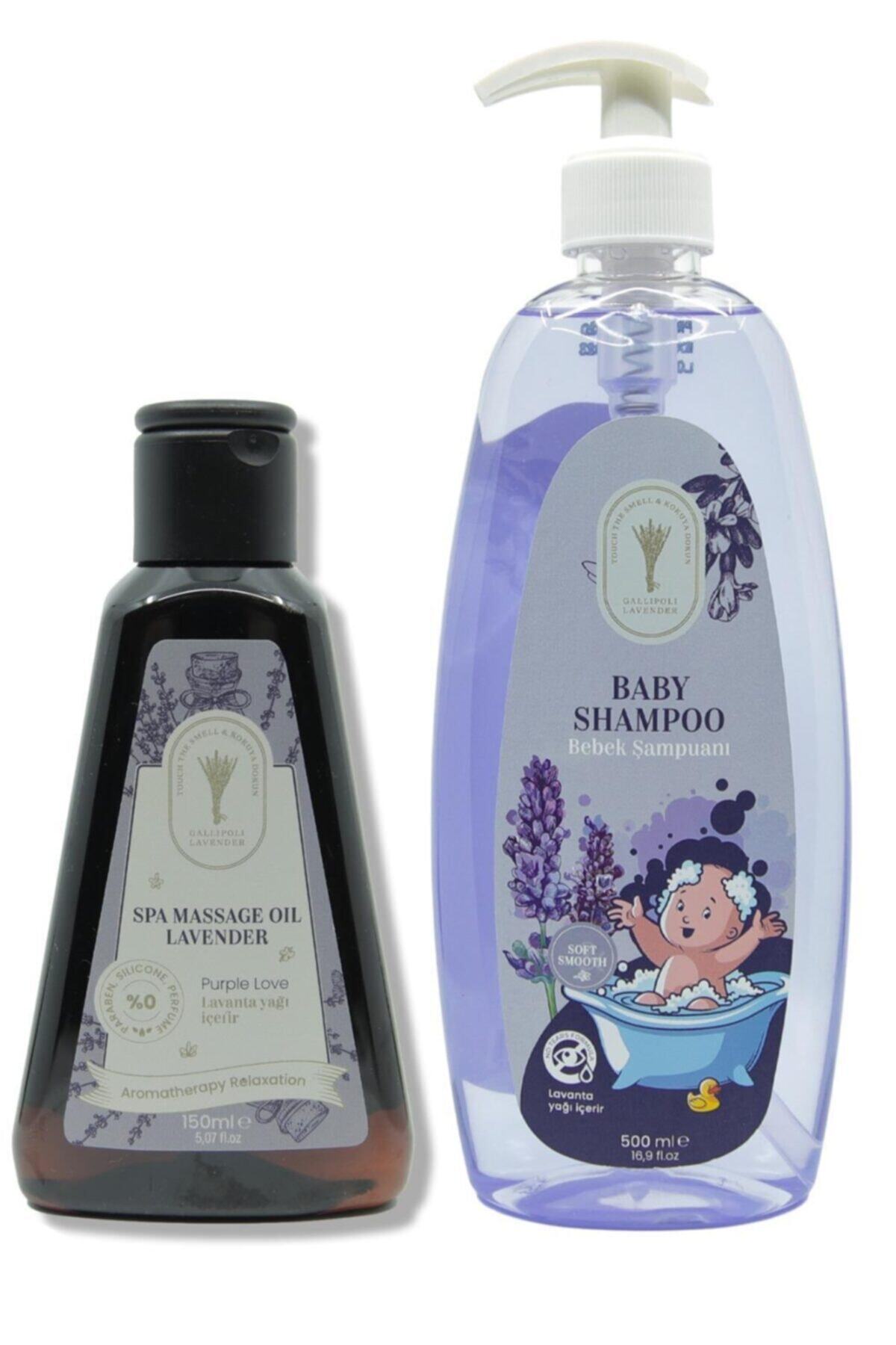 Dr. Lavender Lavanta Yağlı Rahatlatıcı Bebek Şampuanı 500 Ml + 150 Ml Bitkisel Masaj 150 Ml