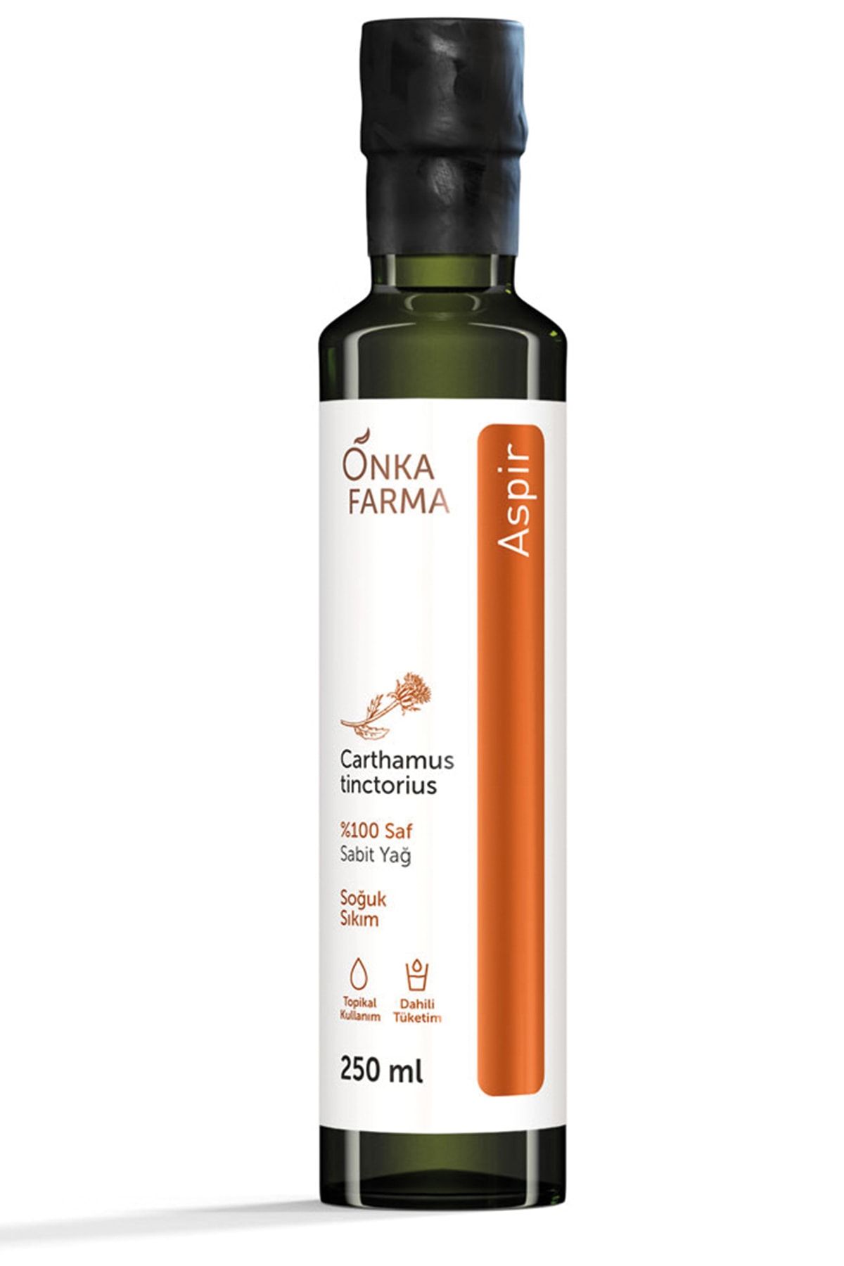 OnkaFarma Saf Aspir Yağı 250 ml Soğuk Sıkım