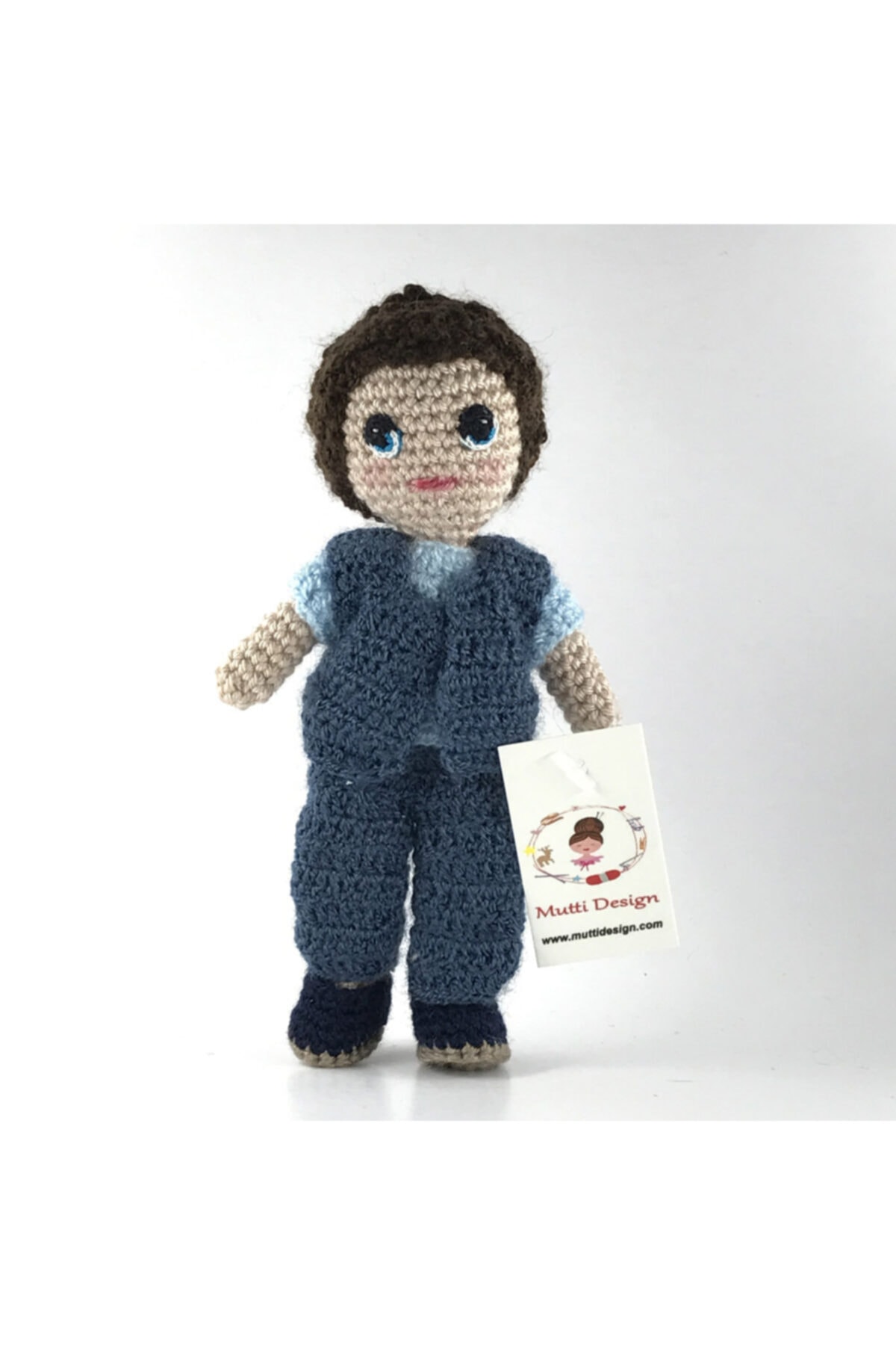 Mutti Design Amigurumi Bebekevi Ailesi Baba