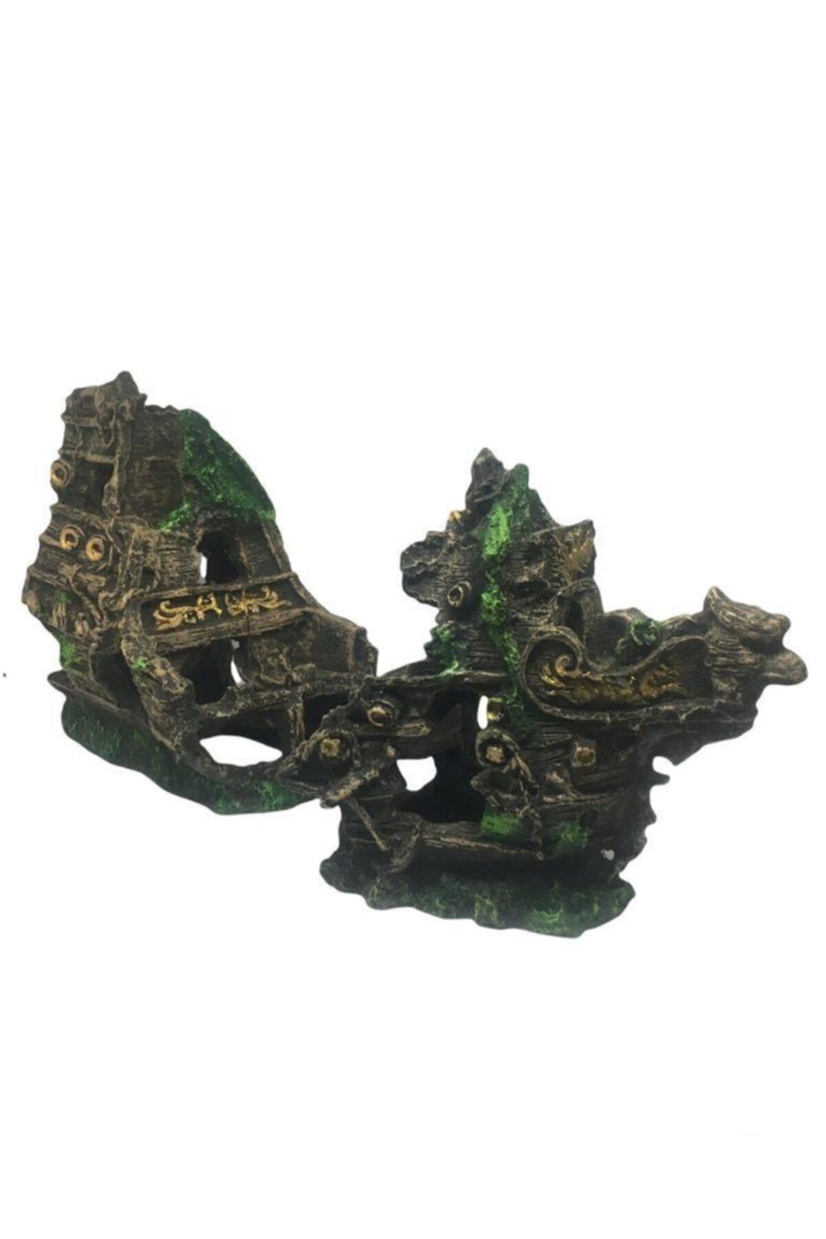 Oripet Akvaryum Dekoru Büyük Kırık Gemi Ithal 34x20 Cm