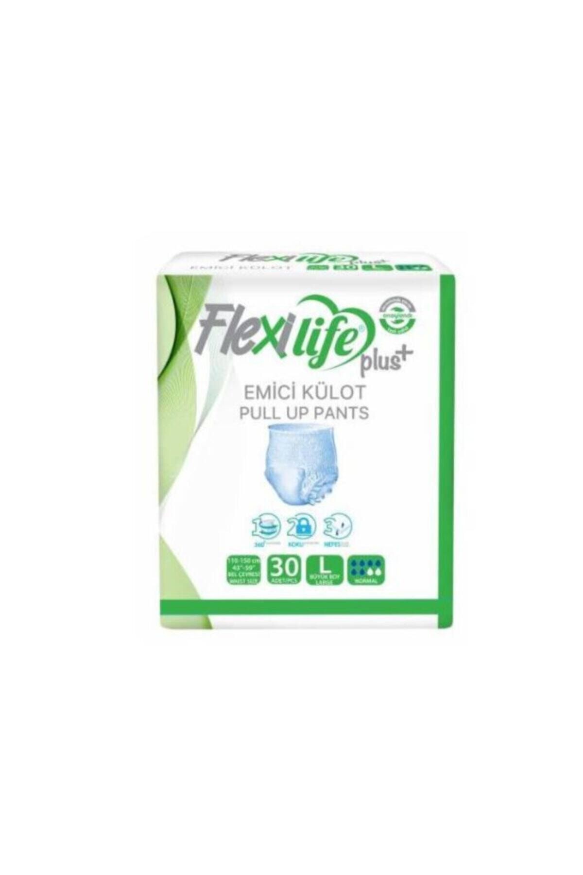 Flexi Life Flexilife Plus Emici Ped Külot Hasta Bezi Büyük Boy Large 1 Paket 30 Adet