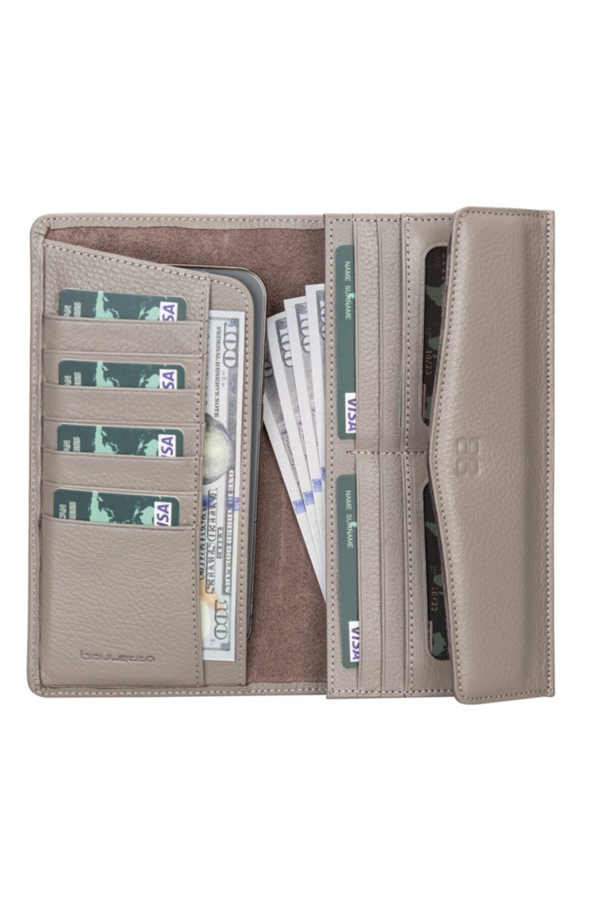 Bouletta Vince Deri Kadın Cüzdan Kılıf Fl06 Vizon