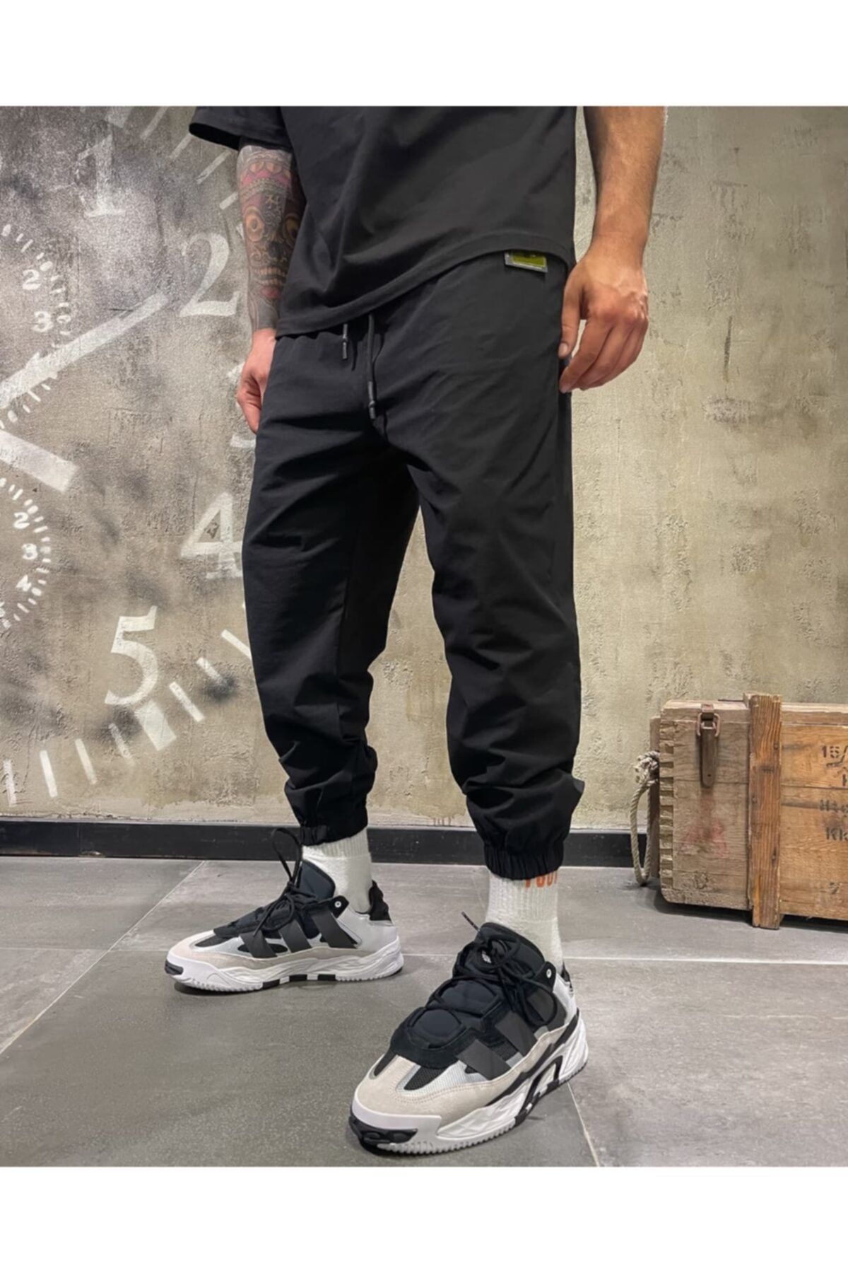 LEOFASHİON Oversize Fit Jagger Eşofman Altı