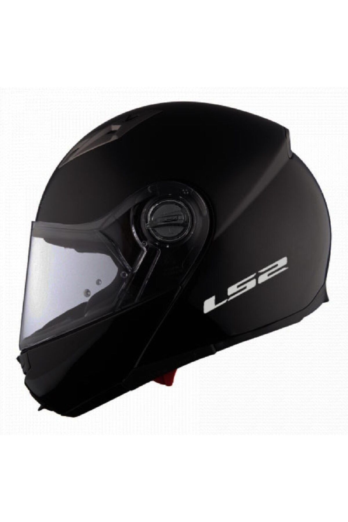 LS2 Guronı Çene Açılır Mat Siyah Kask