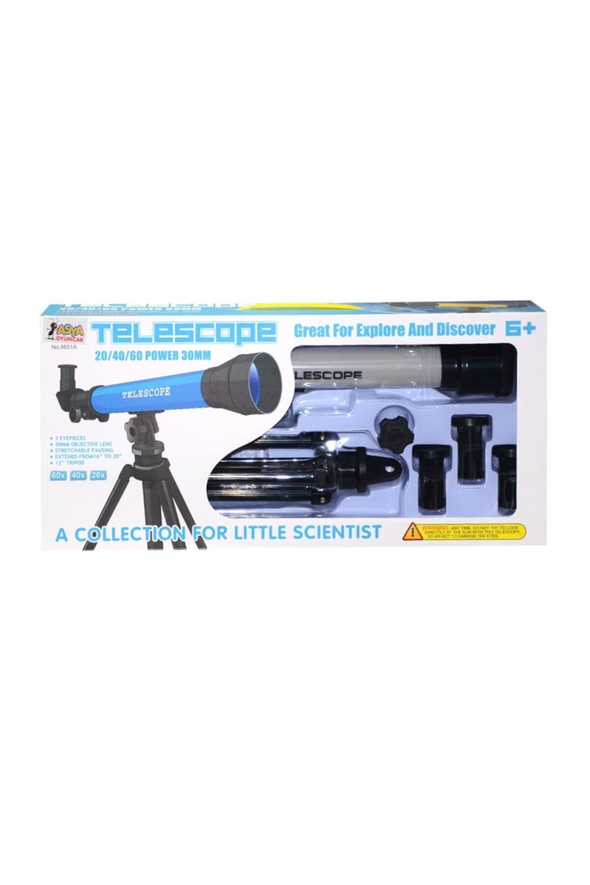 Asya Oyuncak Teleskop Power 30mm