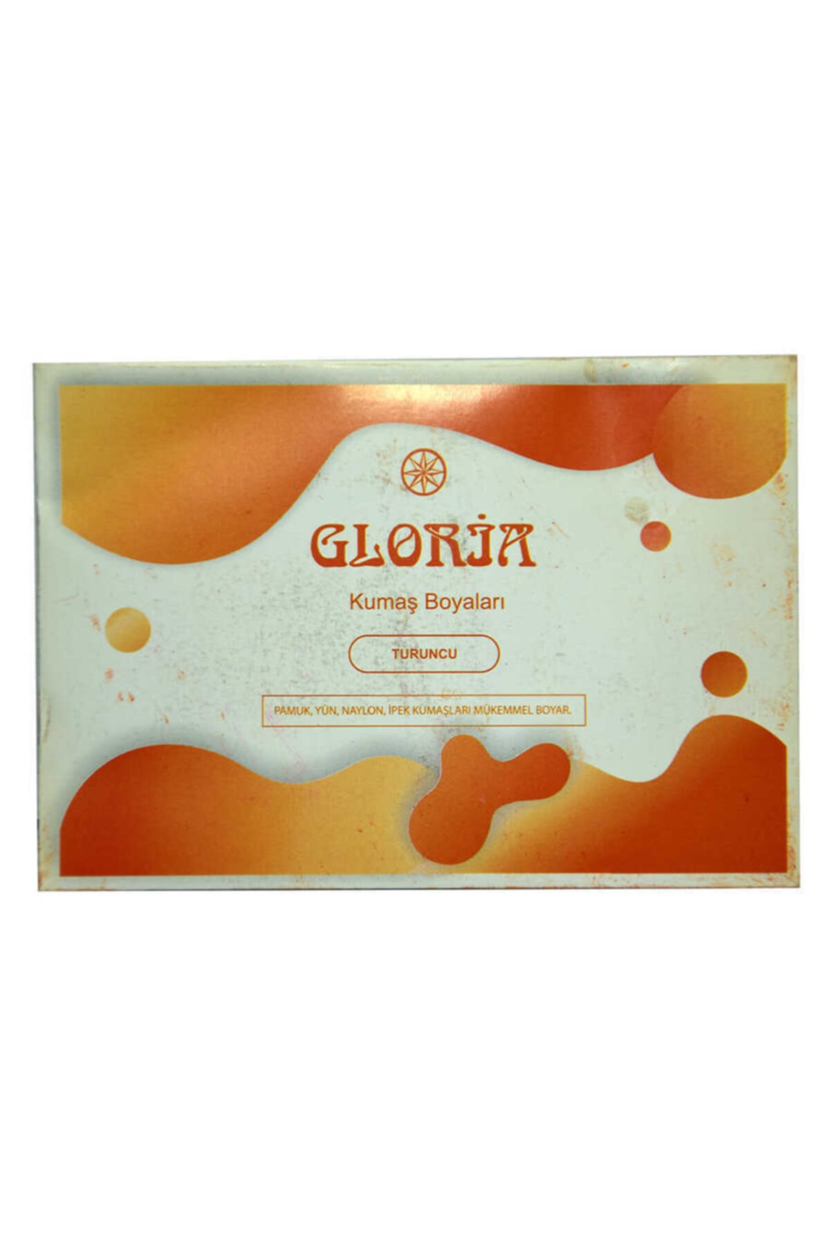 Gloria Turuncu Kumaş Boyası 10 gr Pkt