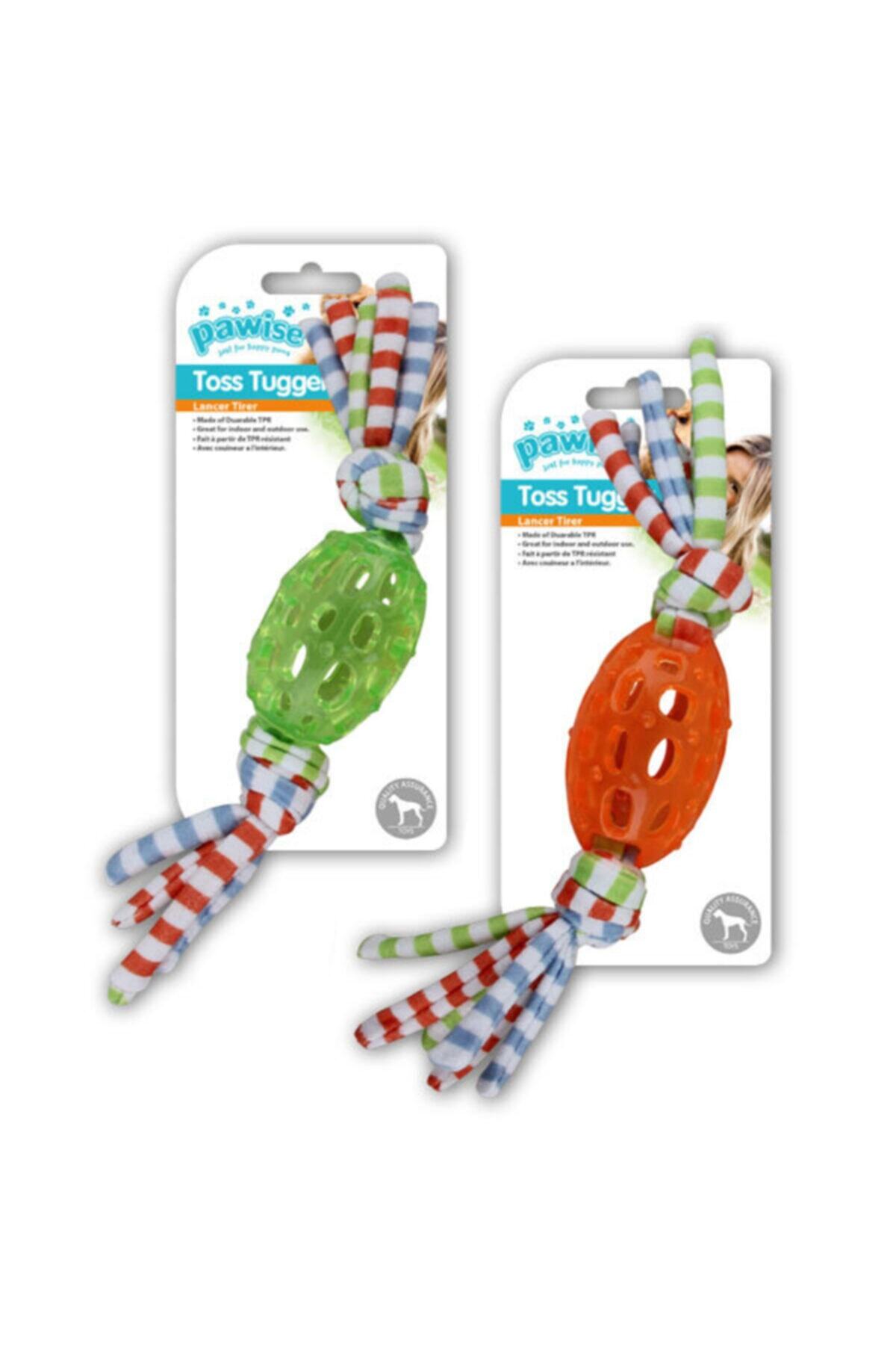 thepassioniz Pawise Toss Tugger Köpek Rugby Toplu Çekiştirme Oyuncağı 28 Cm
