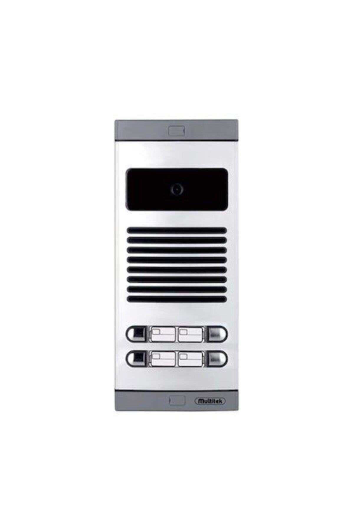 Multitek 3-4 Butonlu Işıklı Panel Kameralı