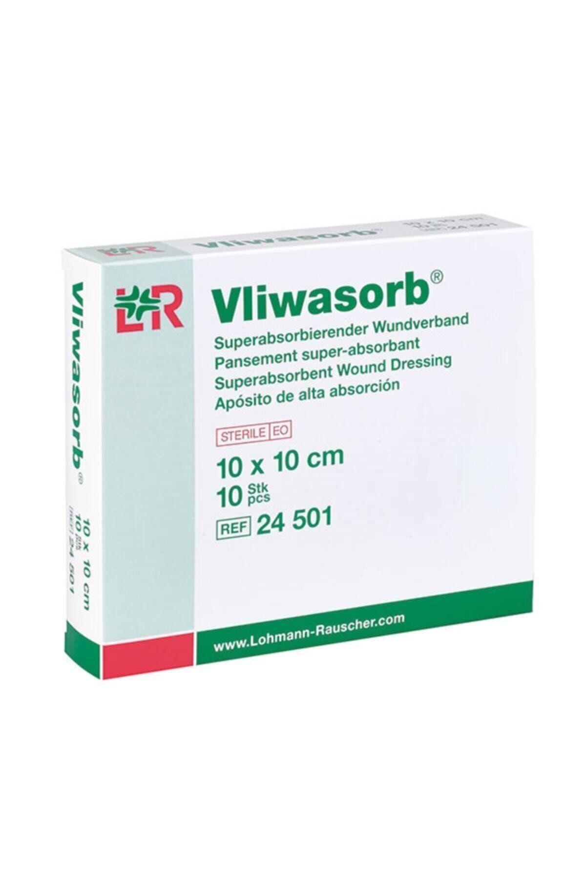 Lohmann & Rauscher Vliwasorb Super Emici Yara Örtüsü 10x10 Cm (yapışkansız) - 10 Adet
